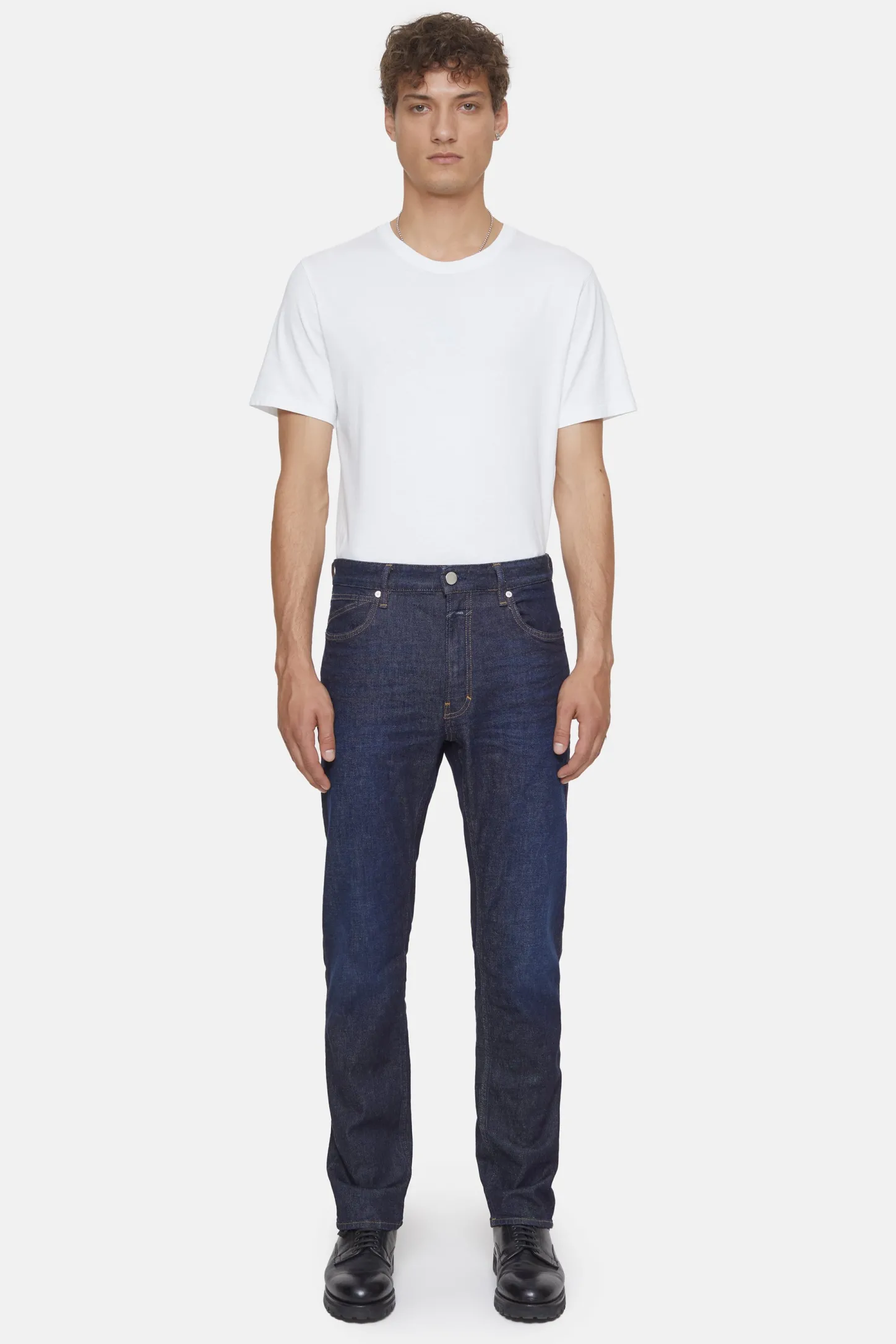 CLOSED Dun>Slim Jeans - Stijlnaam Oakland Straight Donkerblauw