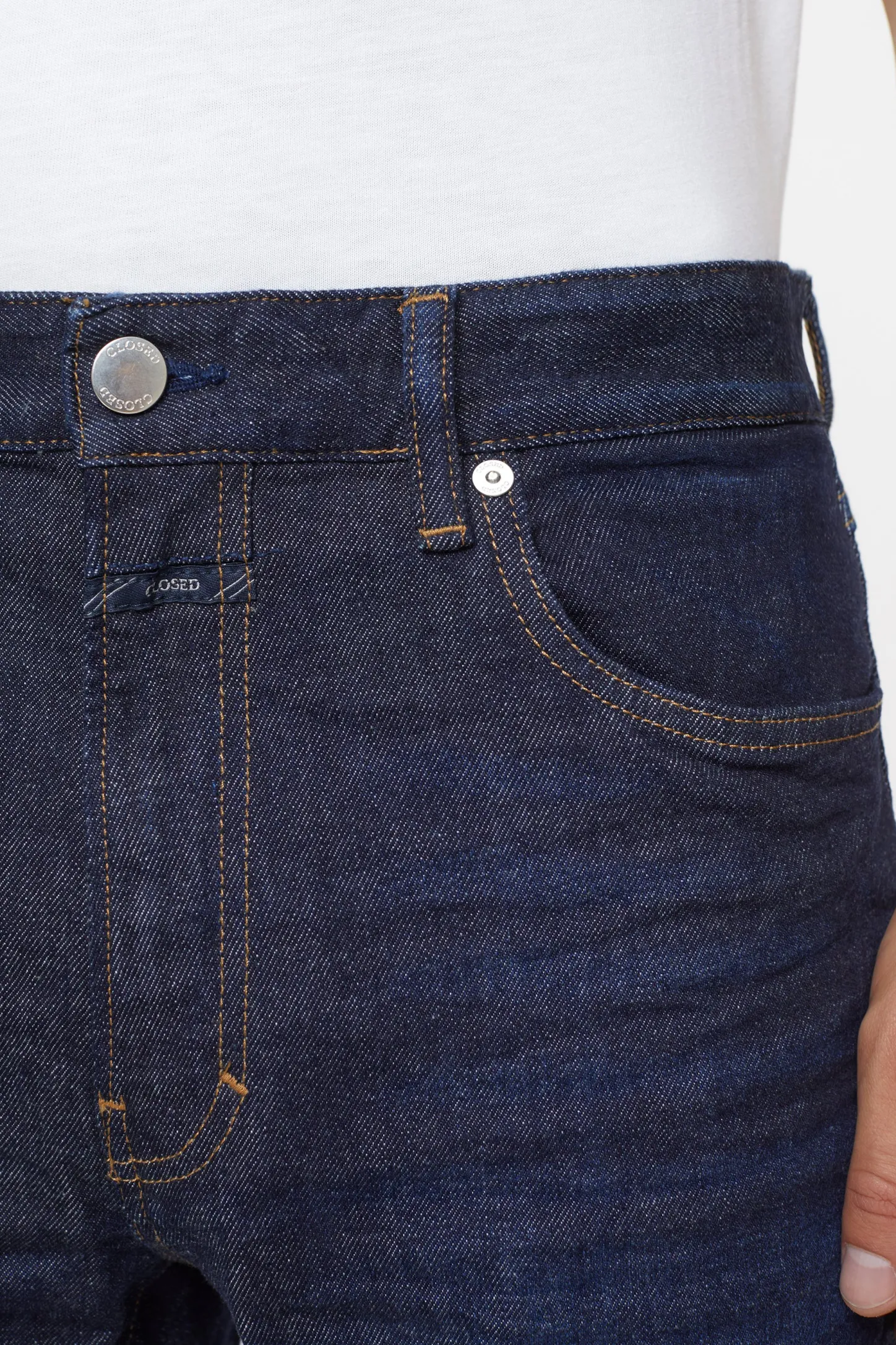 CLOSED Dun>Slim Jeans - Stijlnaam Oakland Straight Donkerblauw