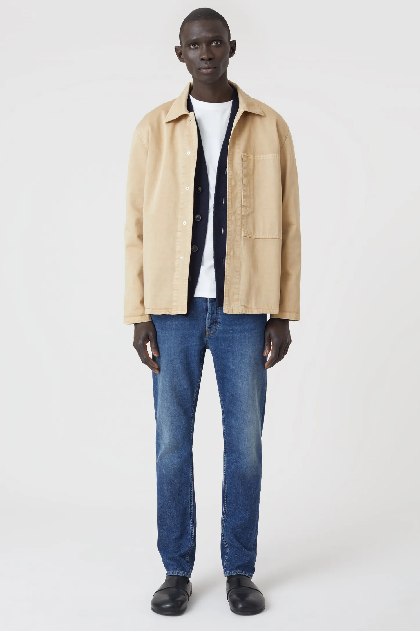 CLOSED 5-Pocketsjeans>Slim Jeans - Stijlnaam Oakland Straight Midden Blauw