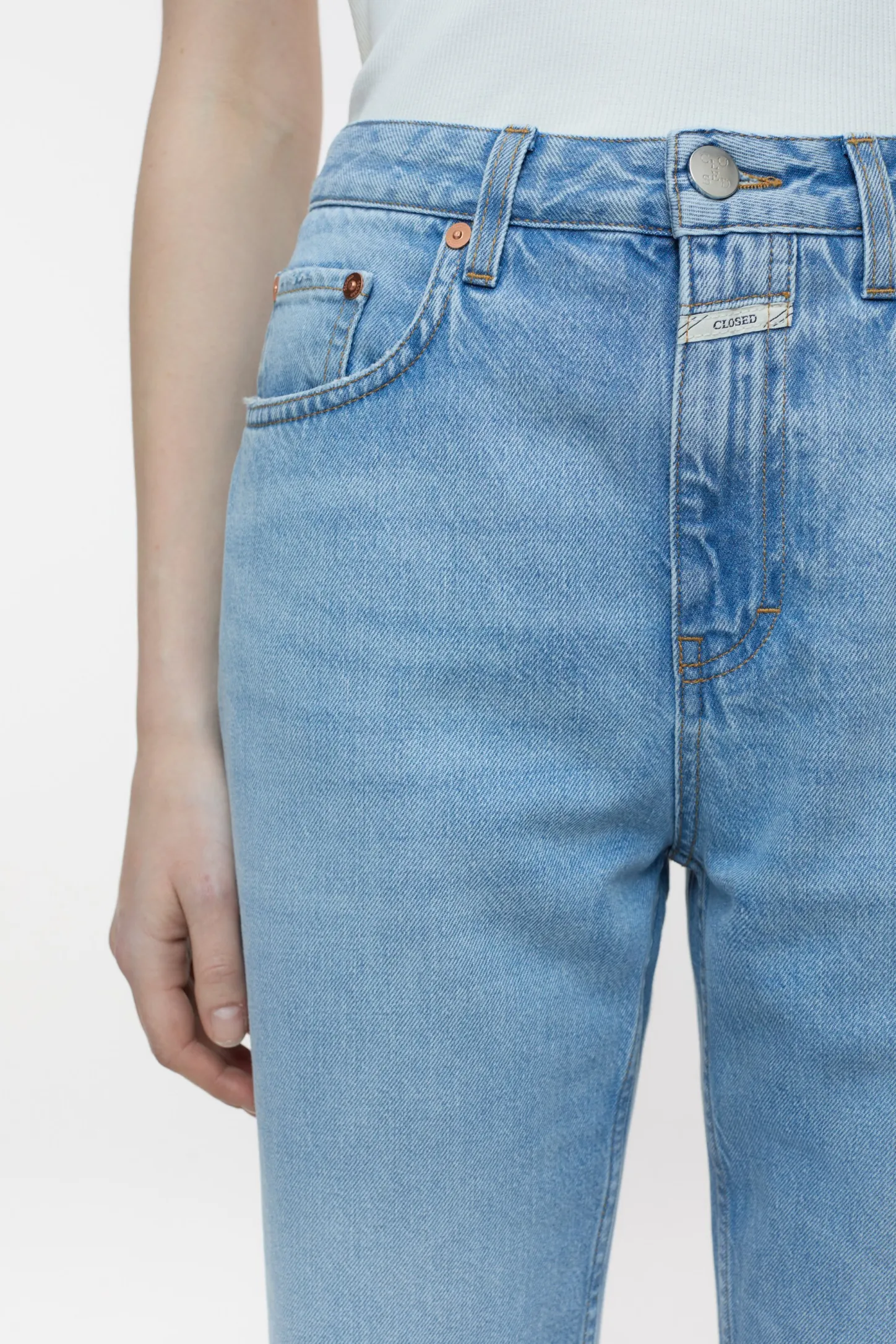 CLOSED Dun>Slim Jeans - Stijlnaam Roan Lichtblauw