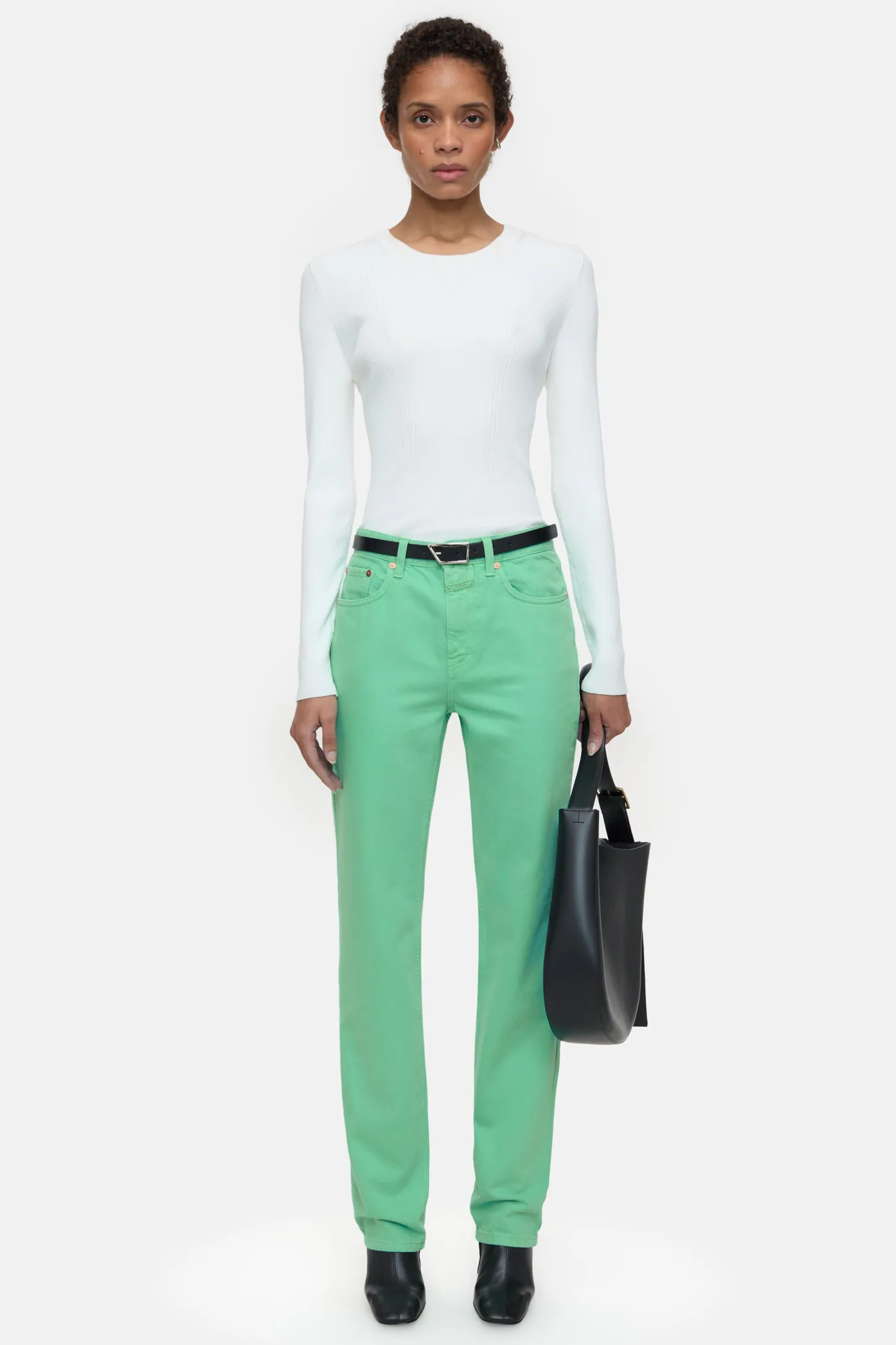 CLOSED Dun>Slim Jeans - Stijlnaam Roan Groene Schop