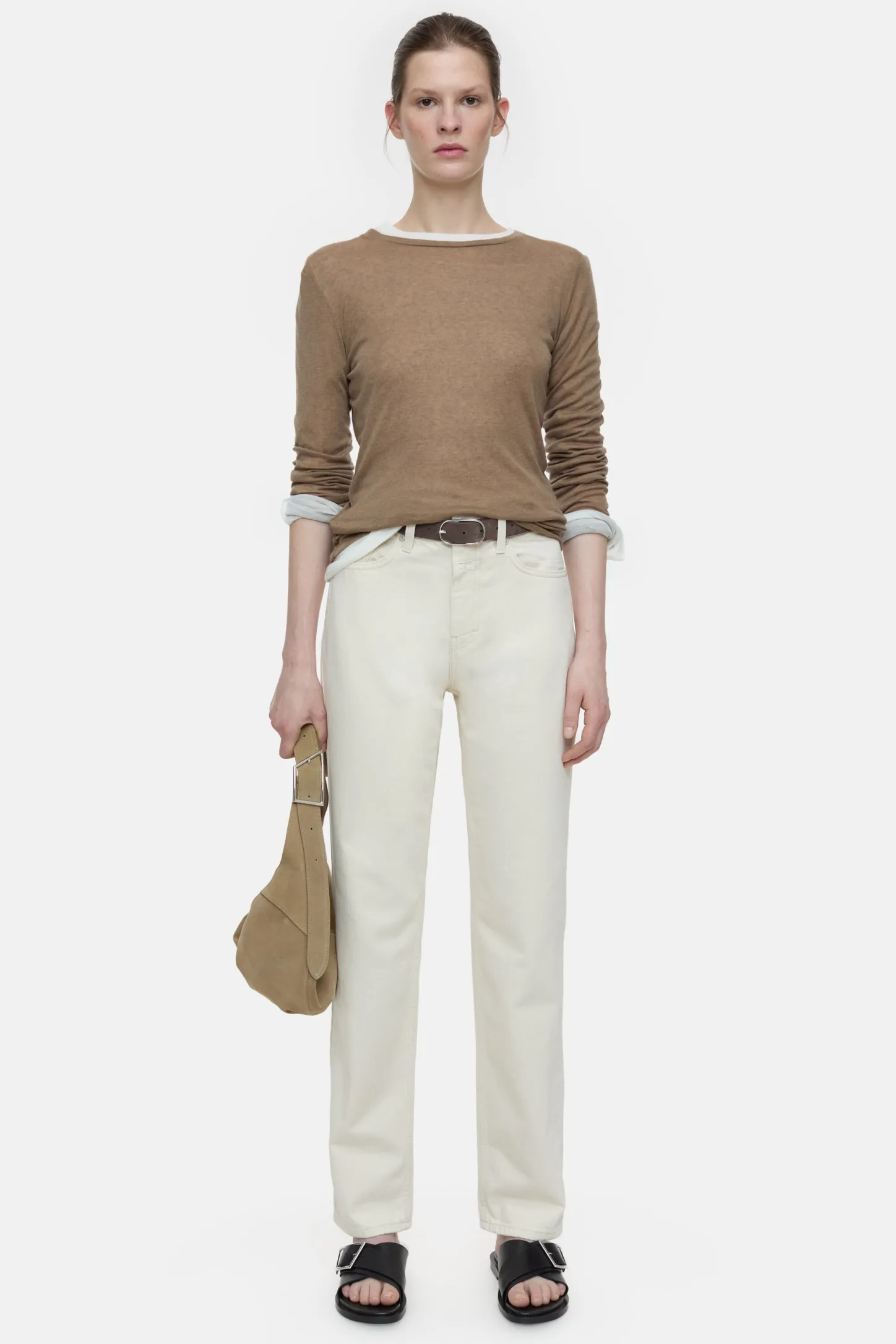 CLOSED Jeans>Slim Jeans - Stijlnaam Roan Ivoor