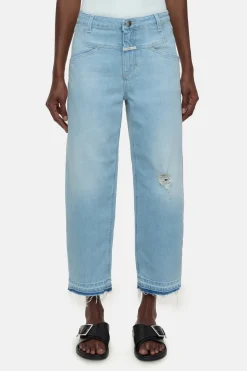 CLOSED Eco-Denim>Slim Jeans - Stijlnaam Stover-X Lichtblauw