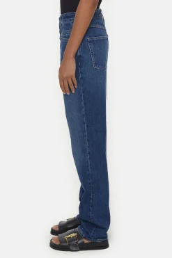 CLOSED Dun>Slim Jeans - Stijlnaam Straight-X Donkerblauw