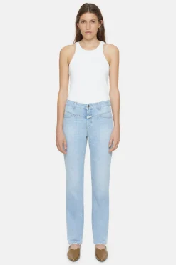 CLOSED X-Pocket-Familie>Slim Jeans - Stijlnaam Straight-X Lichtblauw
