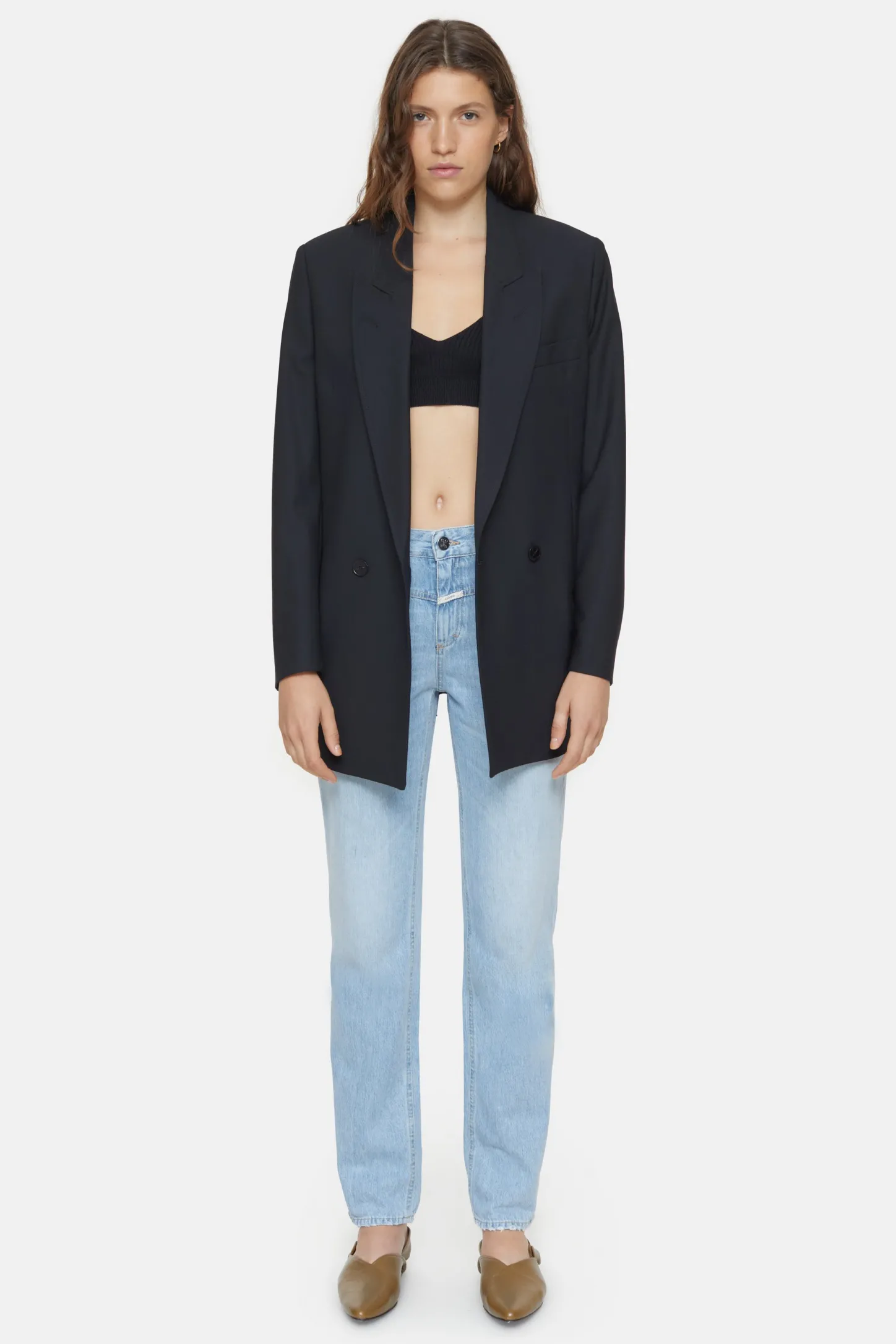 CLOSED X-Pocket-Familie>Slim Jeans - Stijlnaam Straight-X Lichtblauw