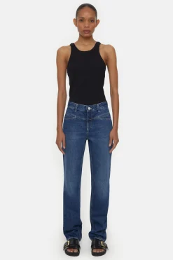 CLOSED X-Pocket-Familie>Slim Jeans - Stijlnaam Straight-X Donkerblauw