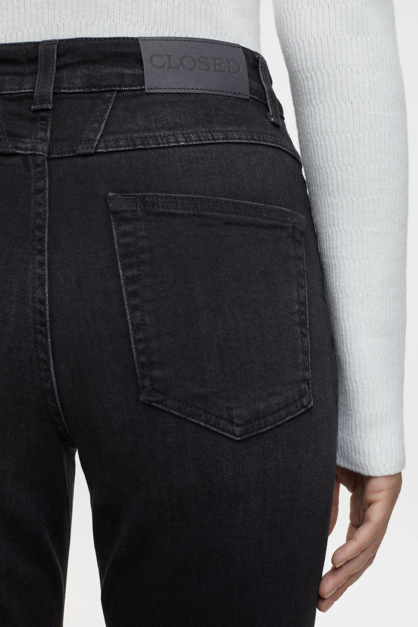 CLOSED X-Pocket-Familie>Slim Jeans - Stijlnaam Straight-X Donker Grijs