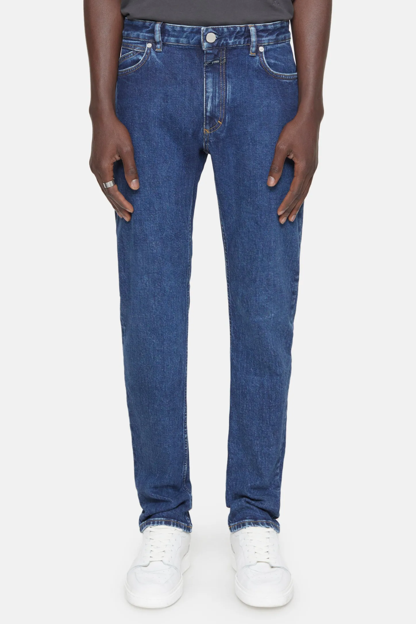 CLOSED Dun>Slim Jeans - Stijlnaam Unity Slim Midden Blauw