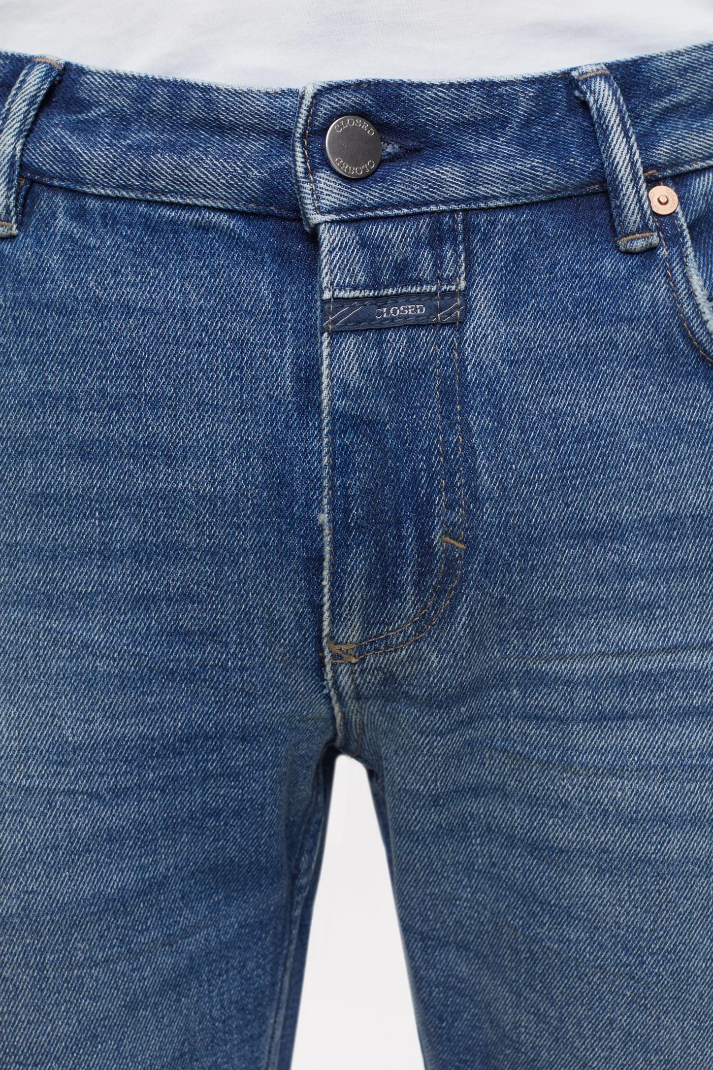CLOSED Eco-Denim>Slim Jeans - Stijlnaam Unity Slim Midden Blauw