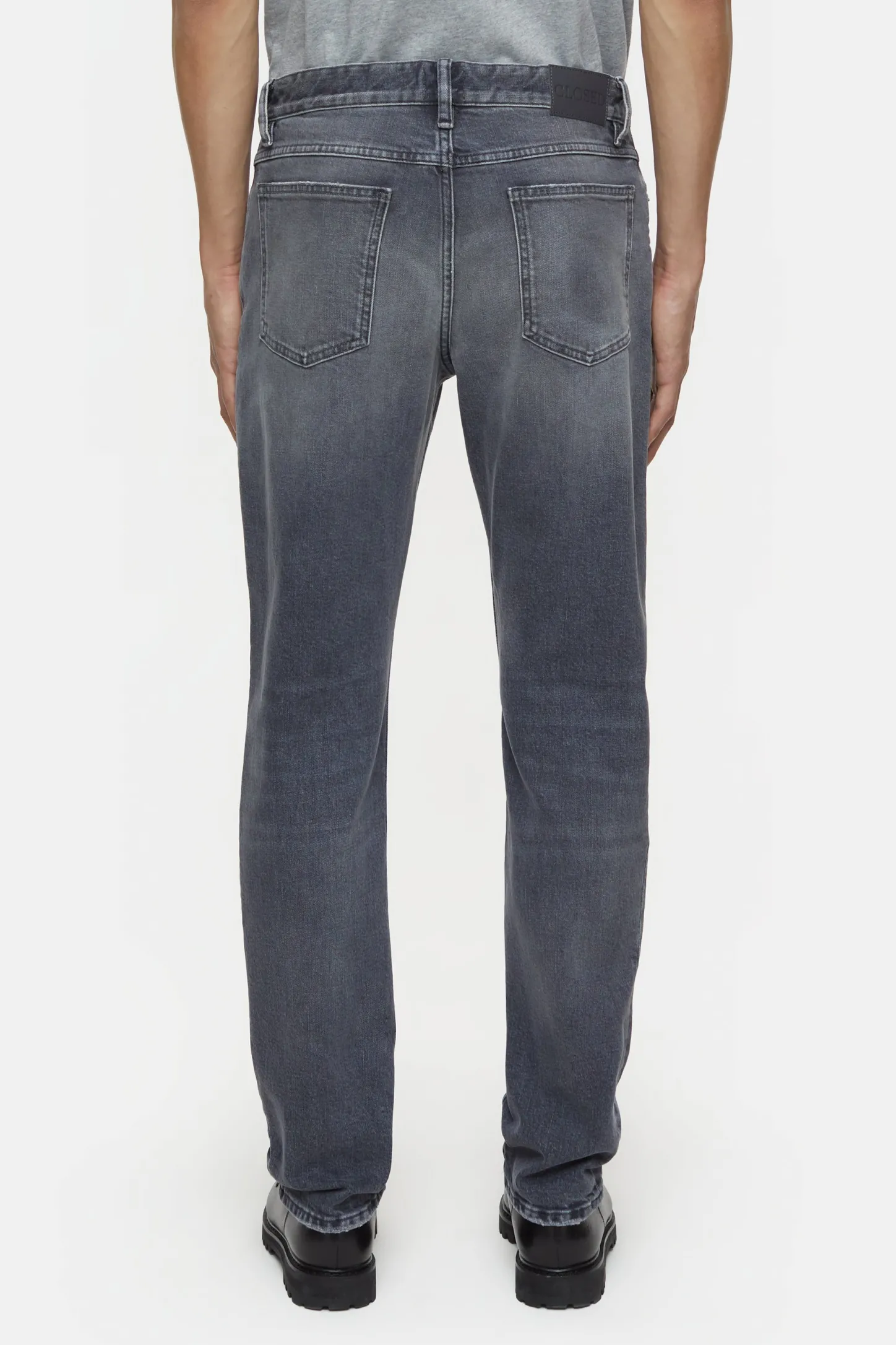 CLOSED Grijze Spijkerbroek>Slim Jeans - Stijlnaam Unity Slim Donker Grijs