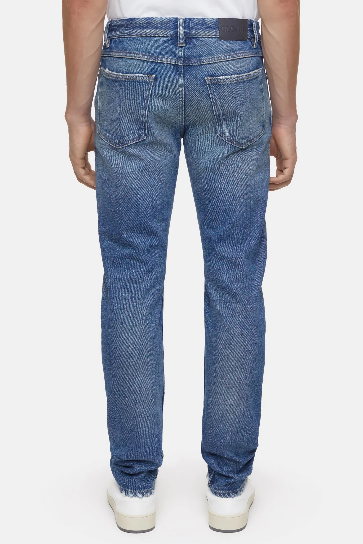CLOSED Blauwe Spijkerbroek>Slim Jeans - Stijlnaam Unity Slim Midden Blauw