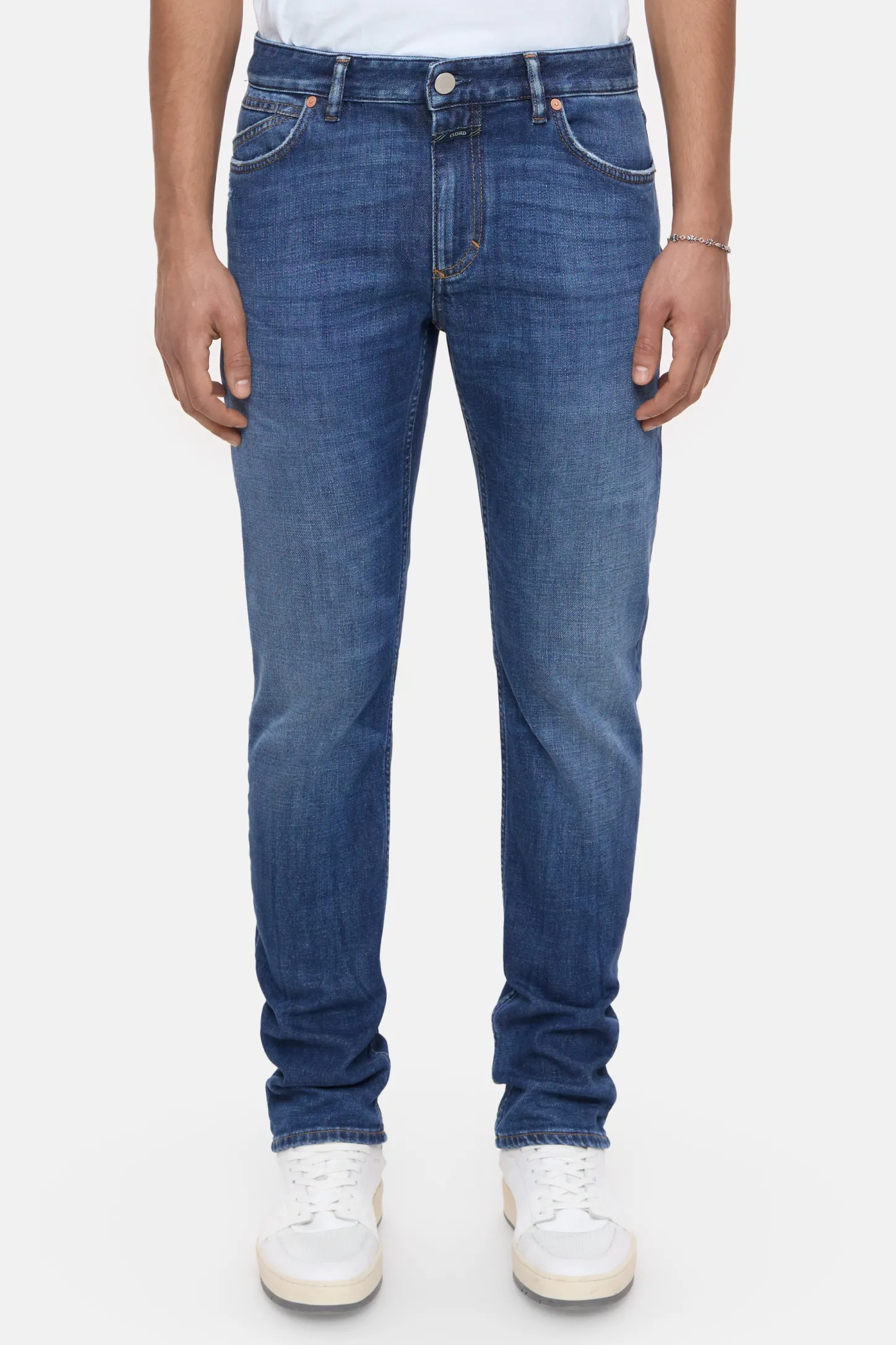 CLOSED Blauwe Spijkerbroek>Slim Jeans - Stijlnaam Unity Slim Donkerblauw