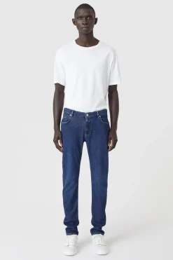 CLOSED Blauwe Spijkerbroek>Slim Jeans - Stijlnaam Unity Slim Donkerblauw
