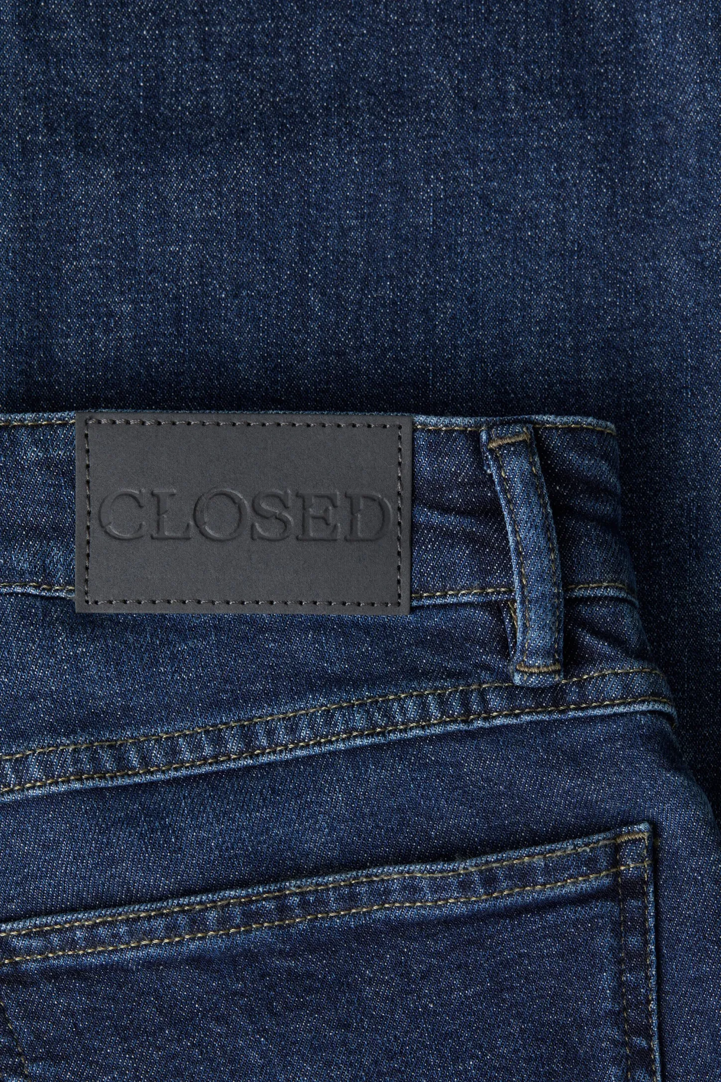 CLOSED Blauwe Spijkerbroek>Slim Jeans - Stijlnaam Unity Slim Donkerblauw
