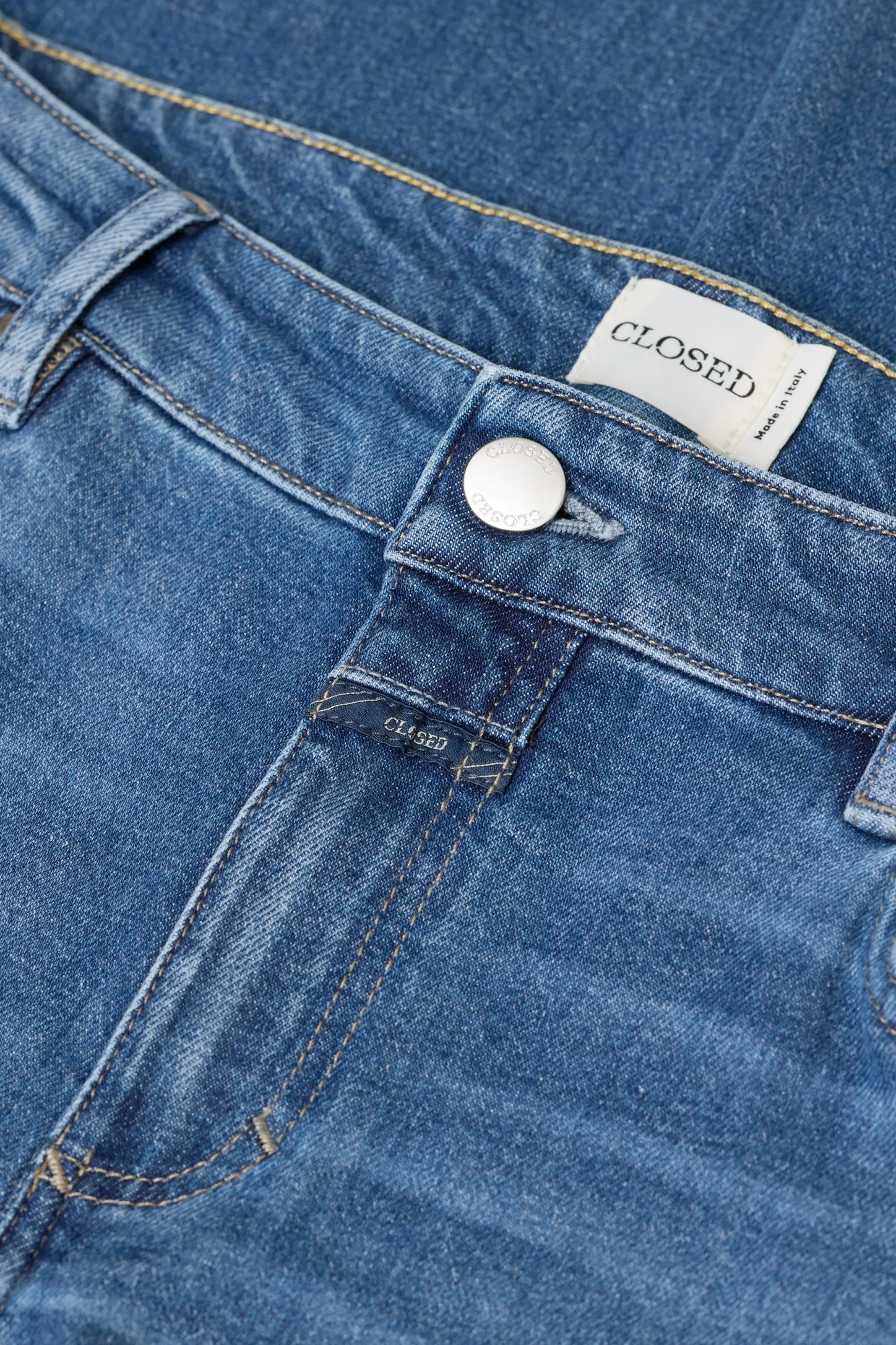 CLOSED Blauwe Spijkerbroek>Slim Jeans - Stijlnaam Unity Slim Lichtblauw