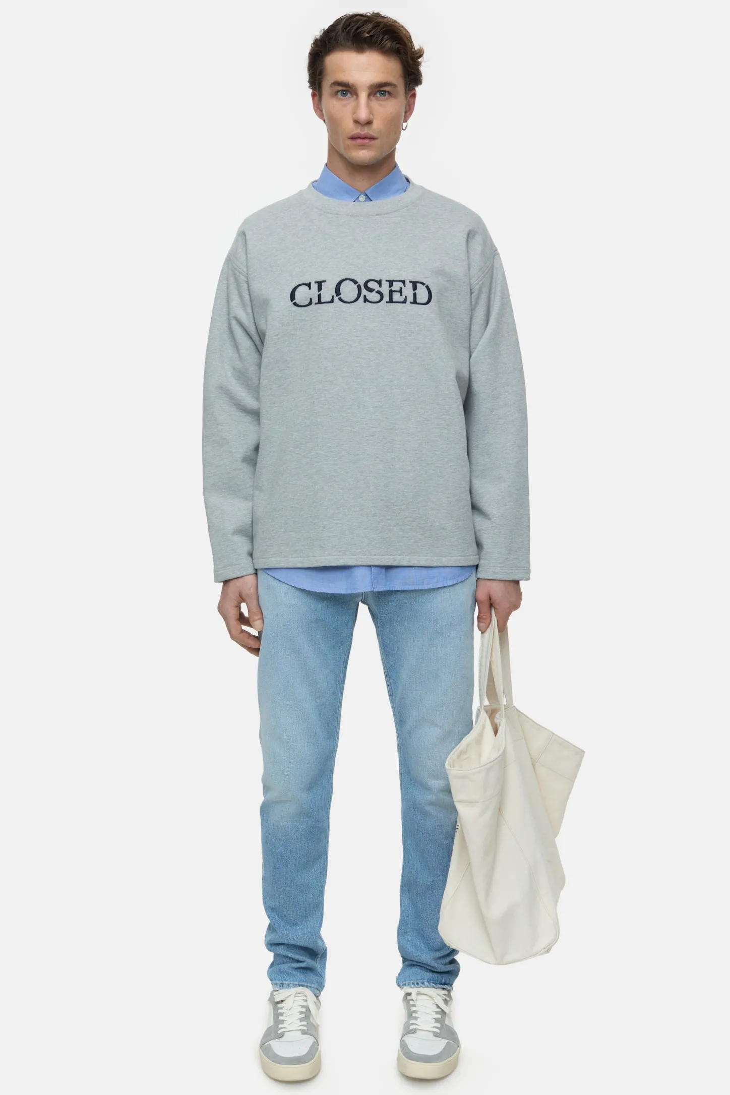 CLOSED 5-Pocketsjeans>Slim Jeans - Stijlnaam Unity Slim Lichtblauw