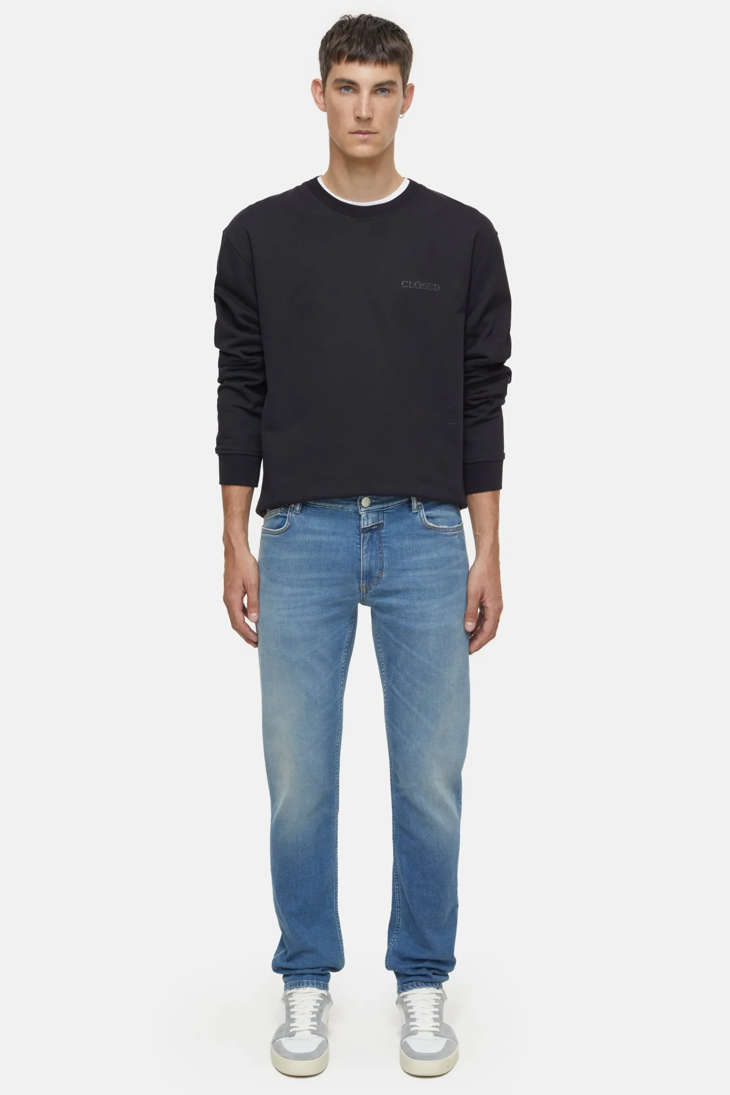 CLOSED Dun>Slim Jeans - Stijlnaam Unity Slim Midden Blauw