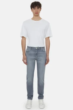 CLOSED Grijze Spijkerbroek>Slim Jeans - Stijlnaam Unity Slim Lichtgrijs