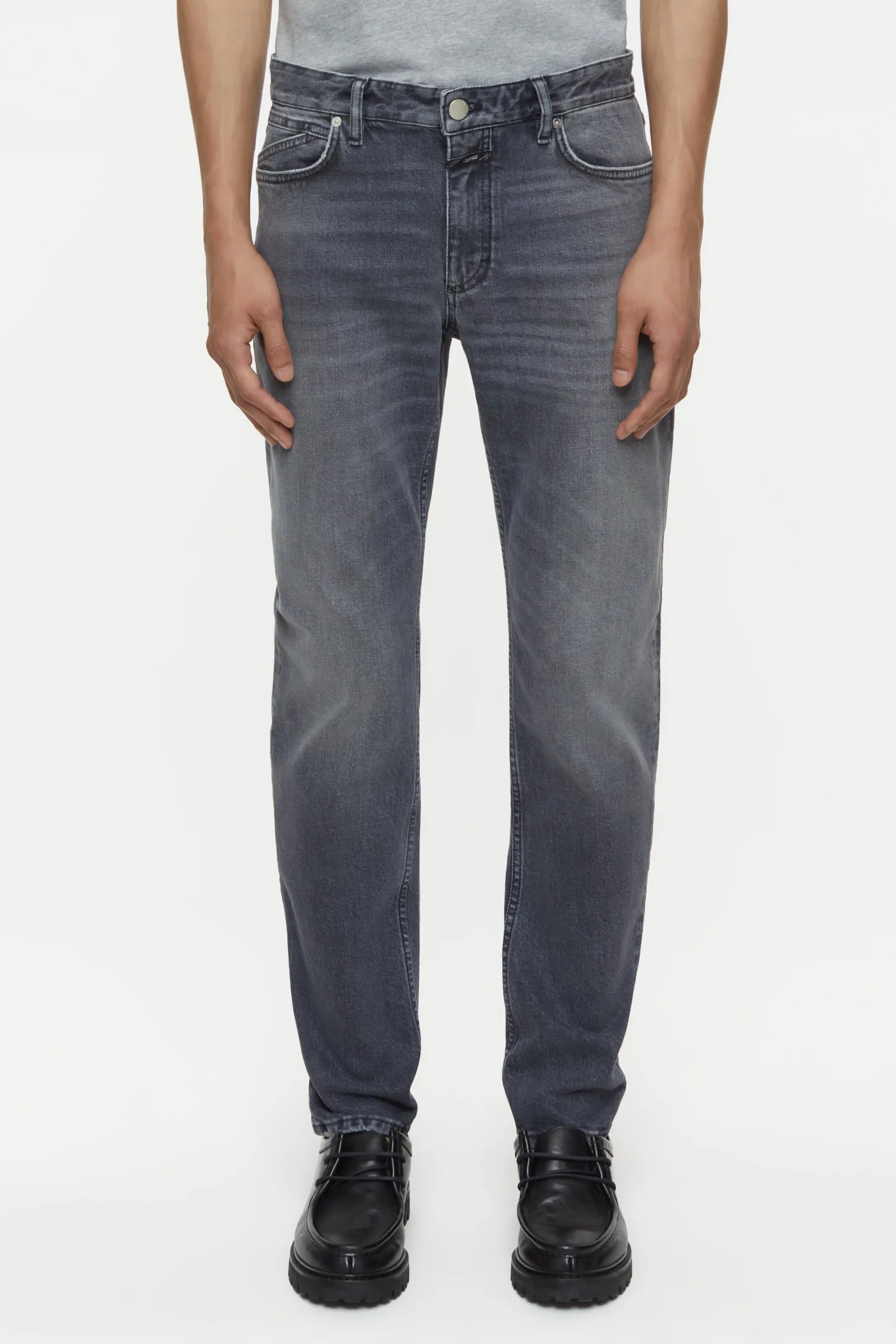 CLOSED Dun>Slim Jeans - Stijlnaam Unity Slim Donker Grijs