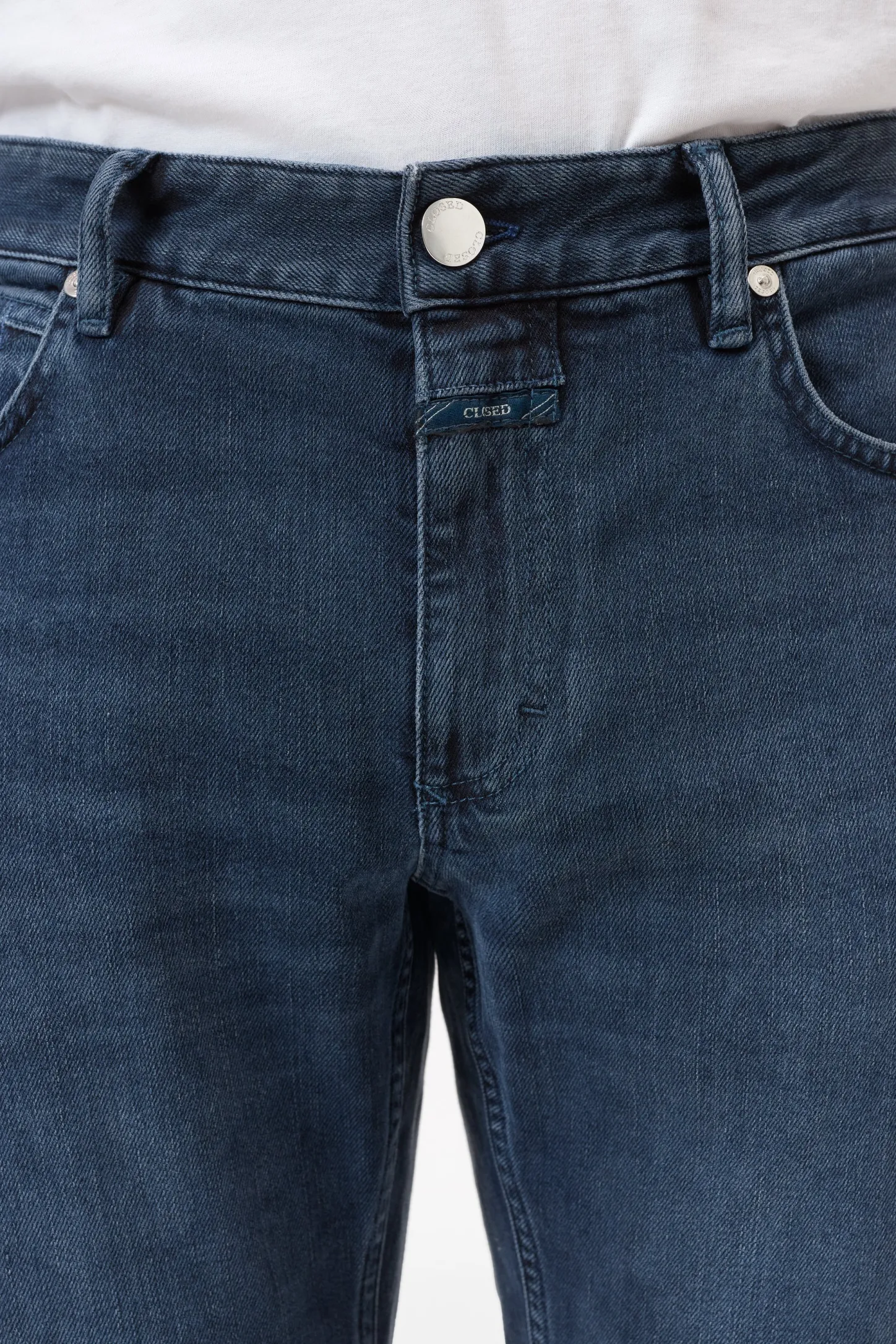CLOSED Blauwe Spijkerbroek>Slim Jeans - Stijlnaam Unity Slim Donkerblauw