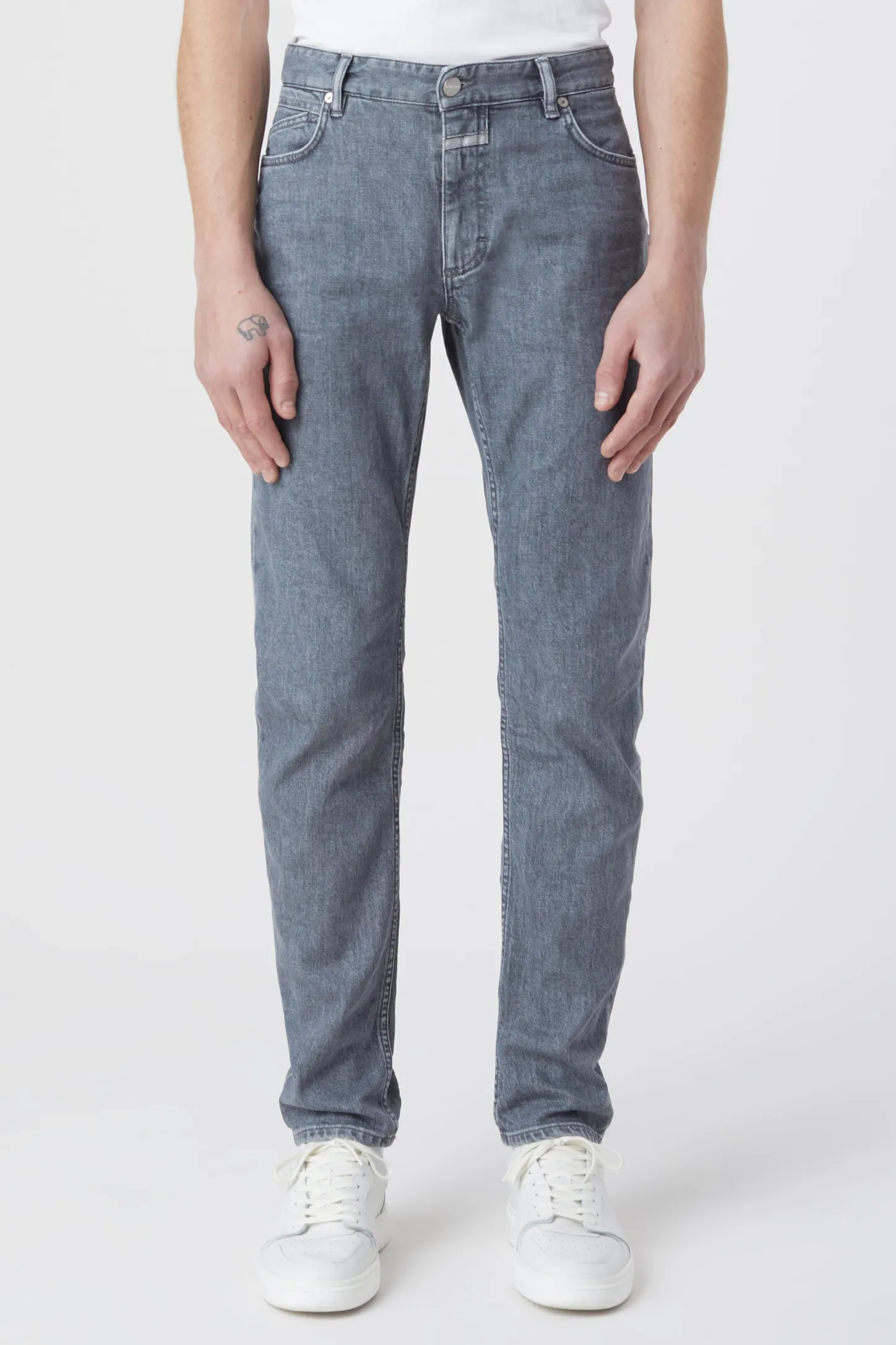 CLOSED Dun>Slim Jeans - Stijlnaam Unity Slim Midden Grijs