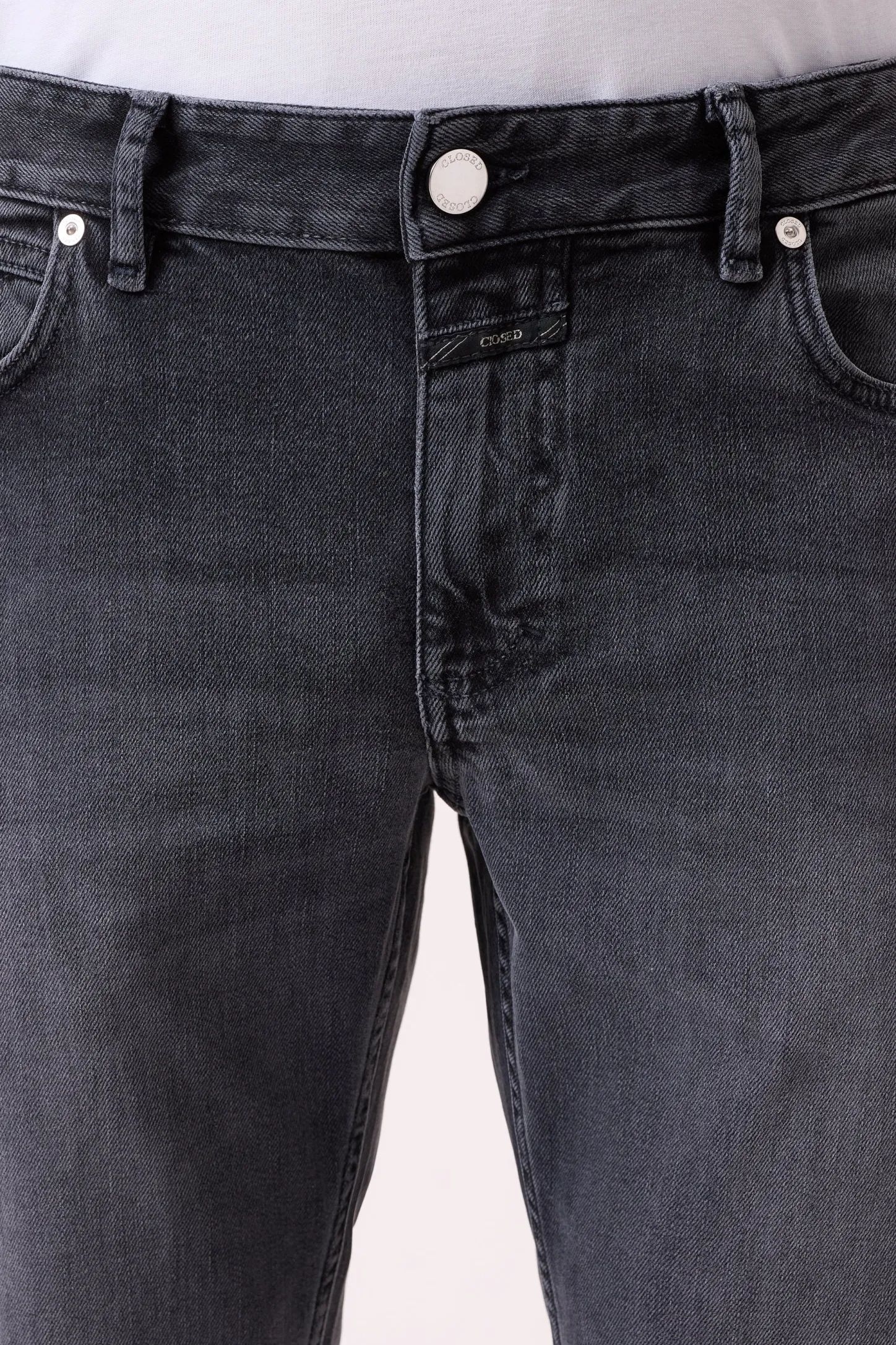 CLOSED 5-Pocketsjeans>Slim Jeans - Stijlnaam Unity Slim Donker Grijs