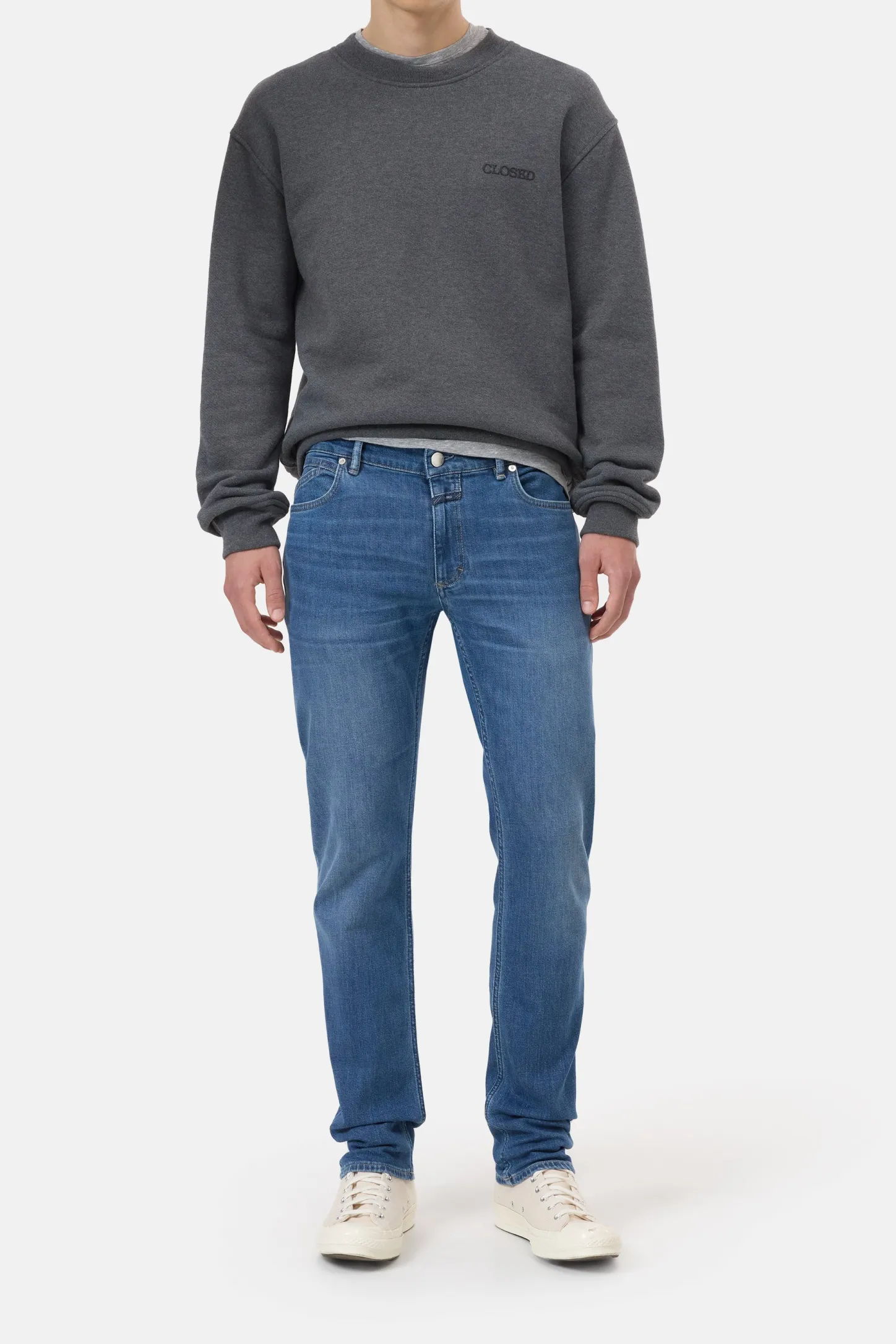 CLOSED 5-Pocketsjeans>Slim Jeans - Stijlnaam Unity Slim Lichtblauw