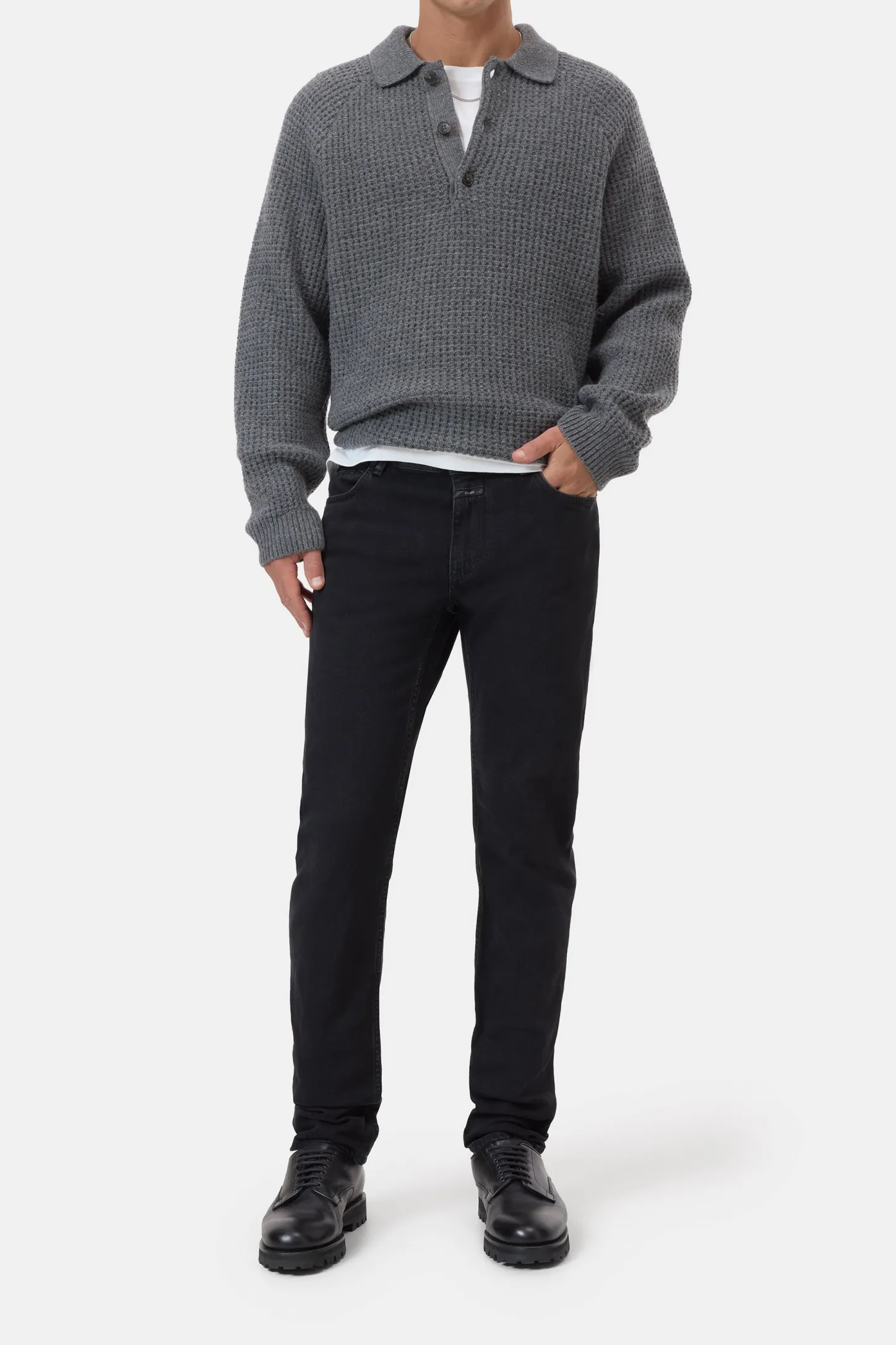 CLOSED Zwarte Broek>Slim Jeans - Stijlnaam Unity Slim Zwartzwart