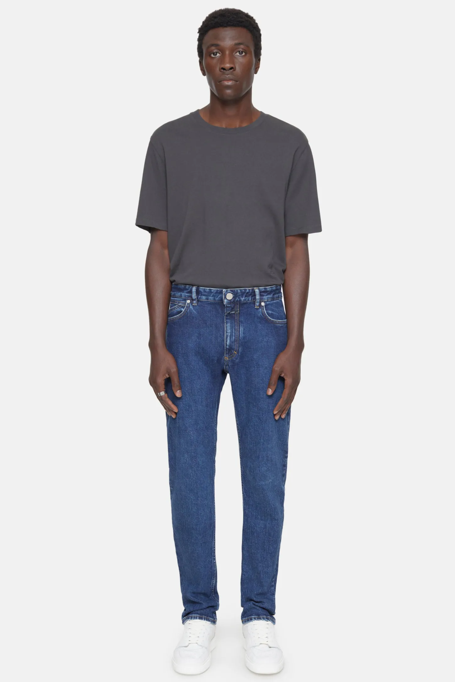 CLOSED Blauwe Spijkerbroek>Slim Jeans - Stijlnaam Unity Slim Midden Blauw