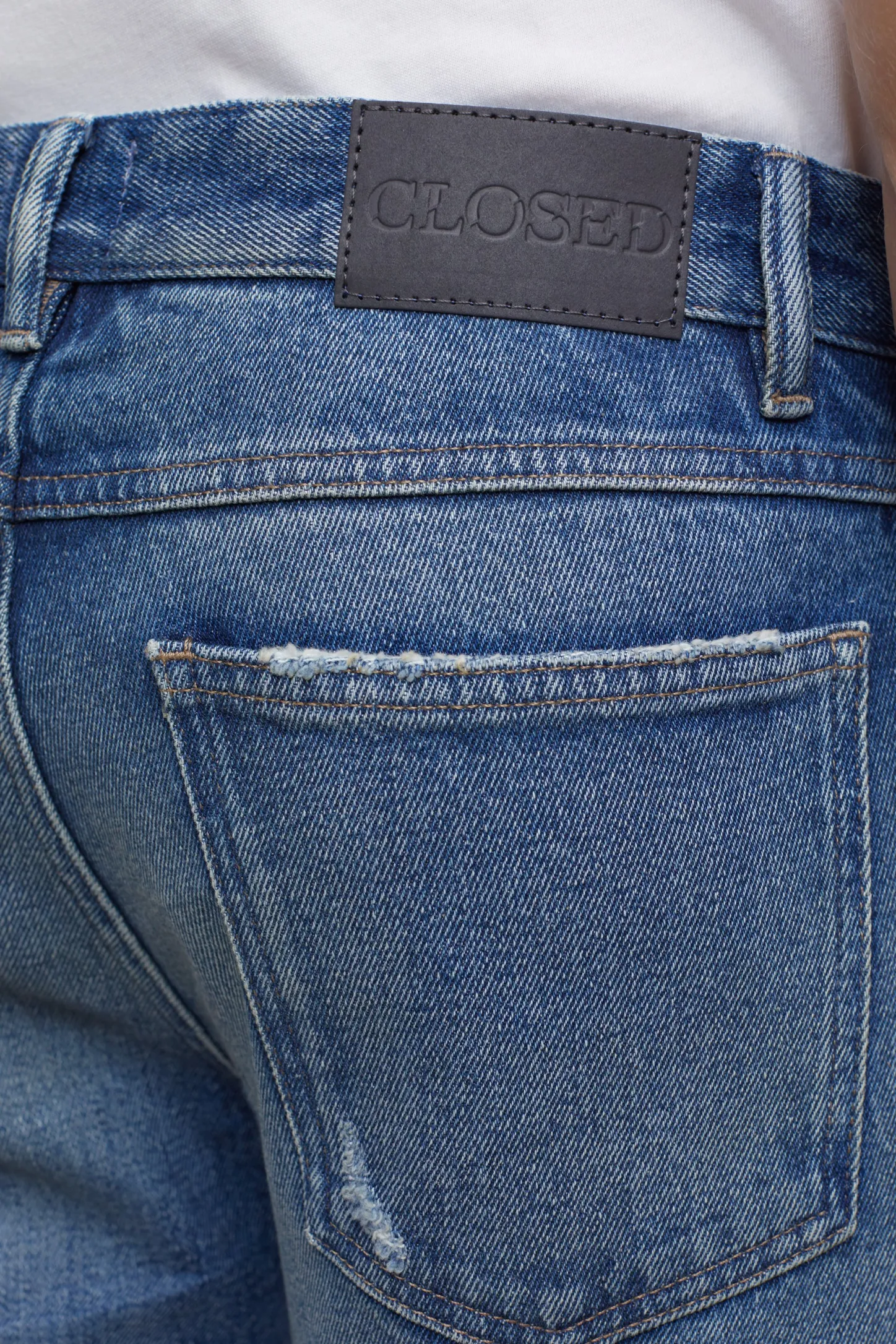 CLOSED Dun>Slim Jeans - Stijlnaam Unity Slim Midden Blauw
