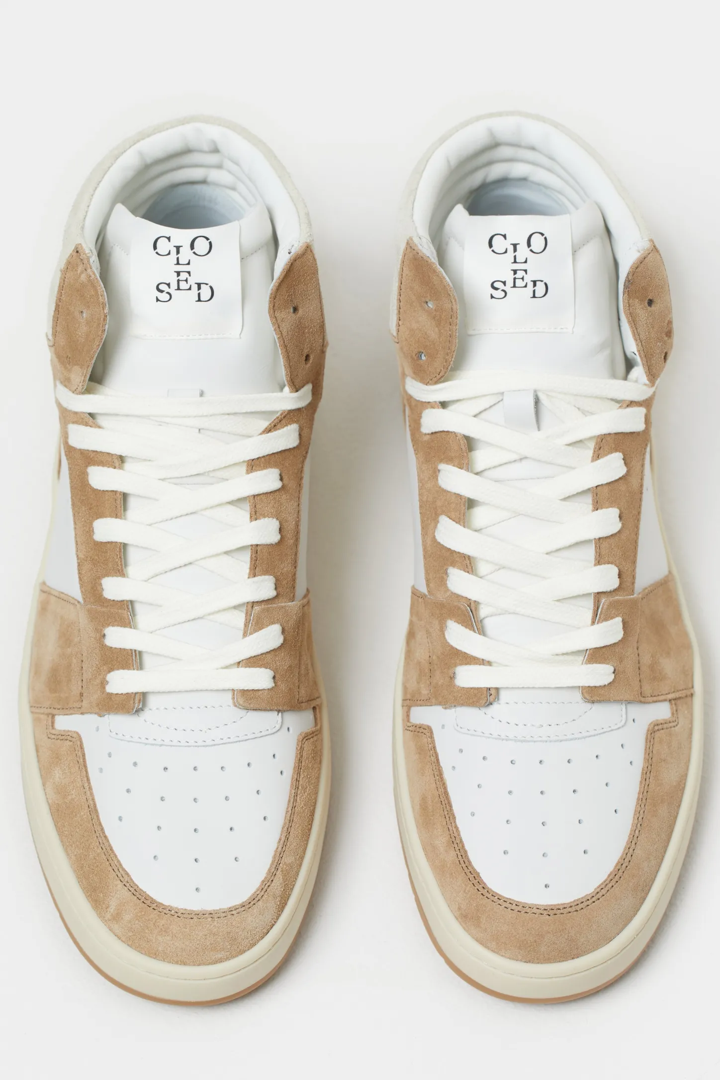 CLOSED Sneakers>Sneakers Hoog Teakhout