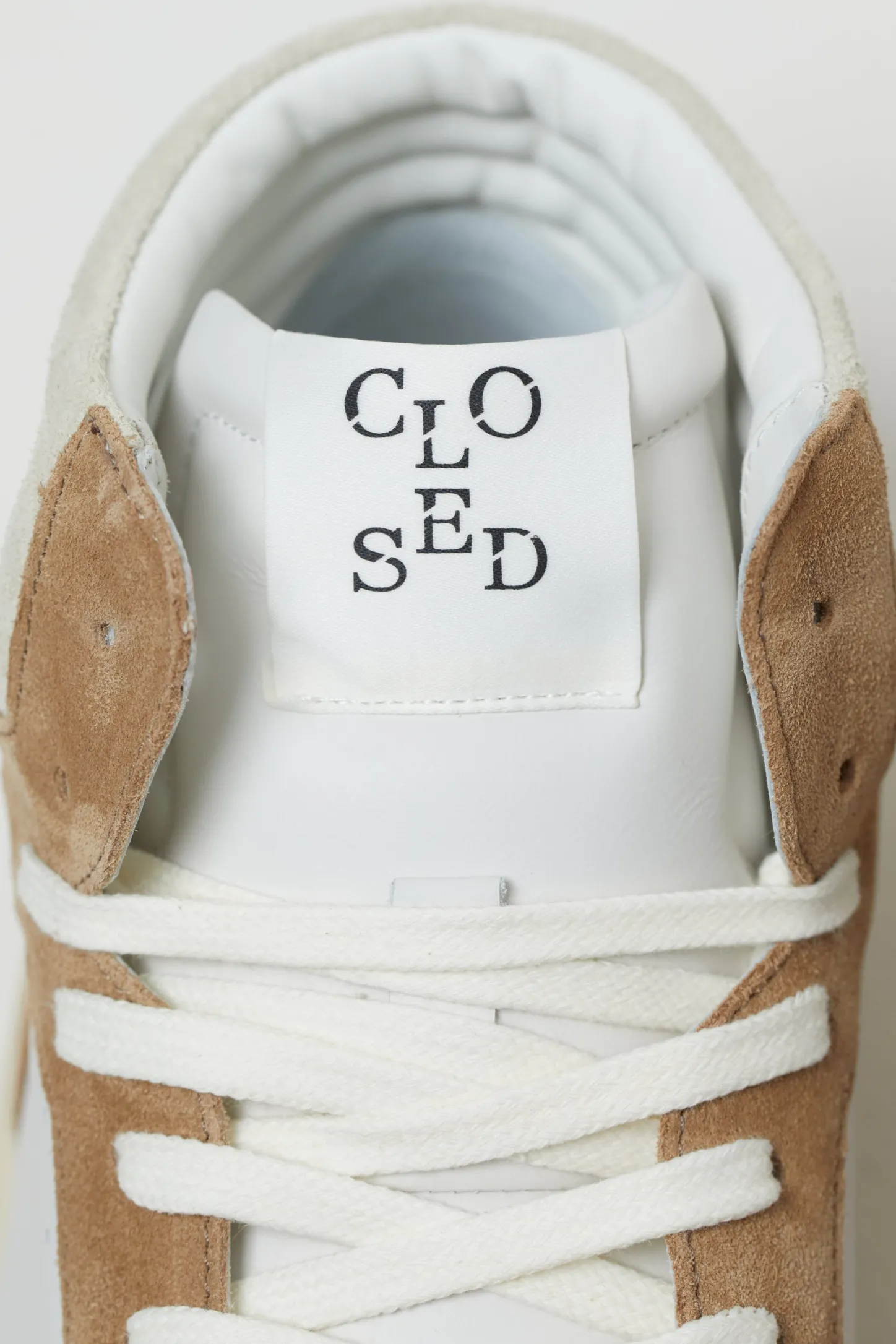 CLOSED Sneakers>Sneakers Hoog Teakhout