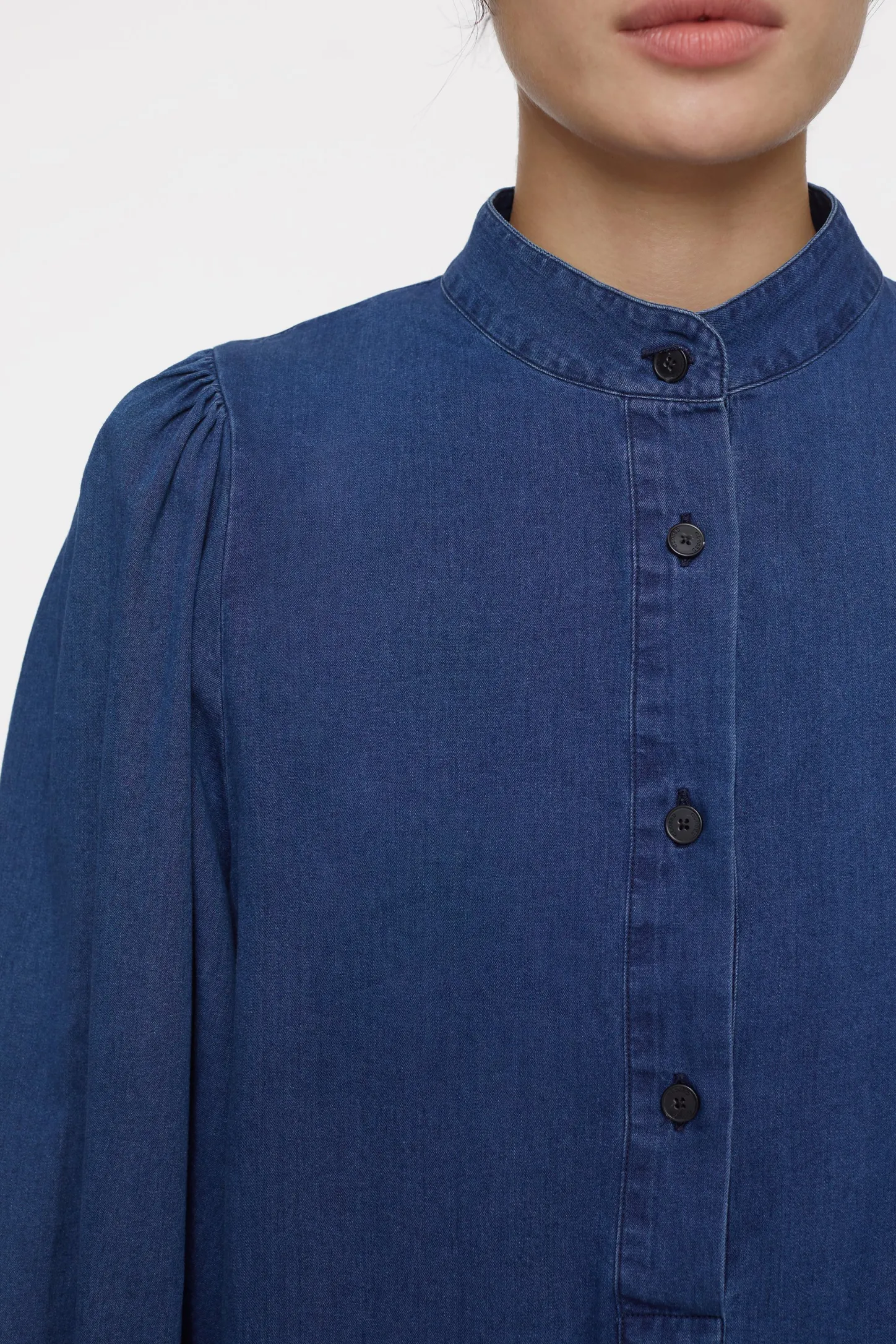 CLOSED Jurken>Spijkerjurk Donkerblauw