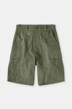 CLOSED Korte Broek>Suede Cargoshort Salie Jij