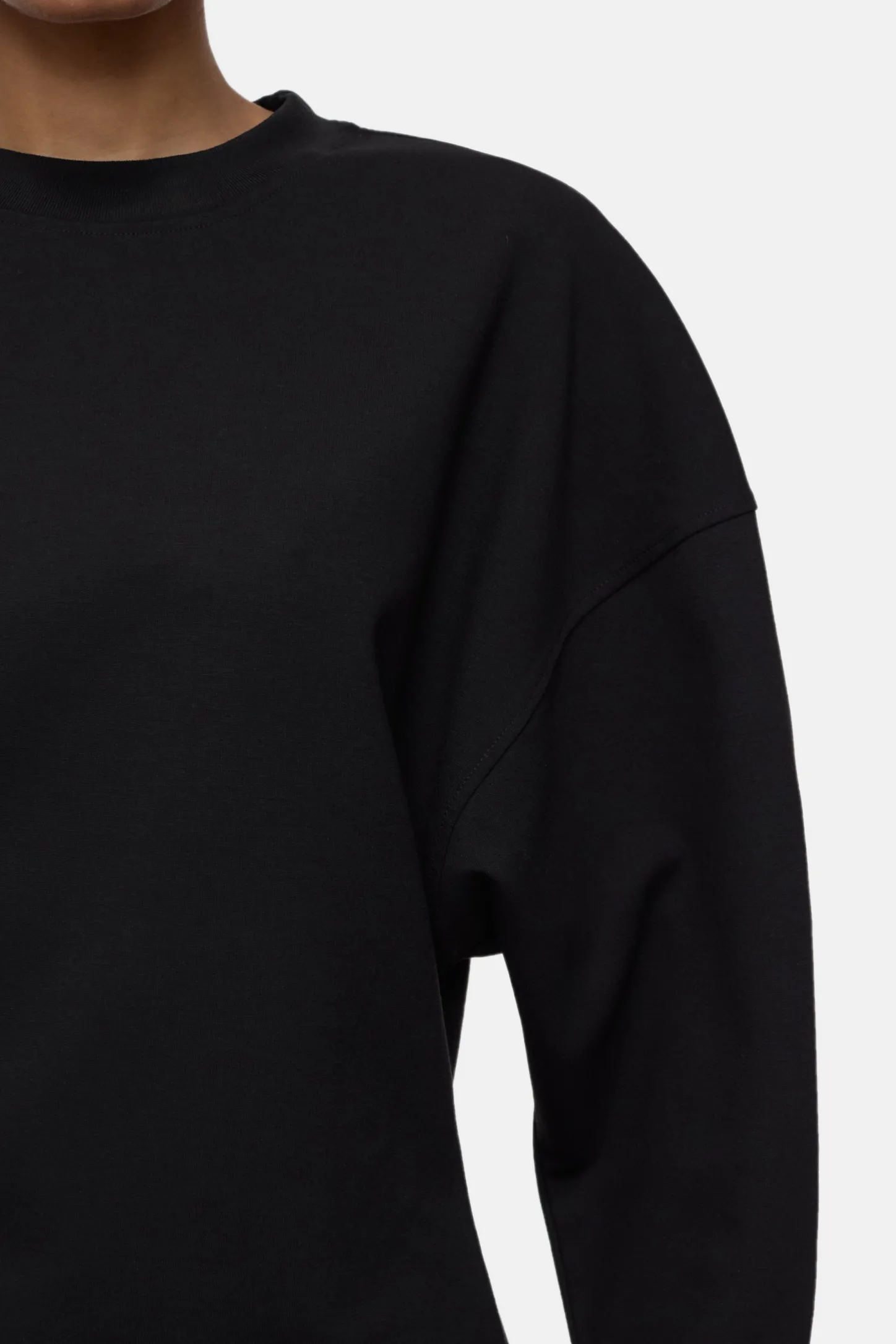 CLOSED Sweatshirts>Sweatshirt Zwart