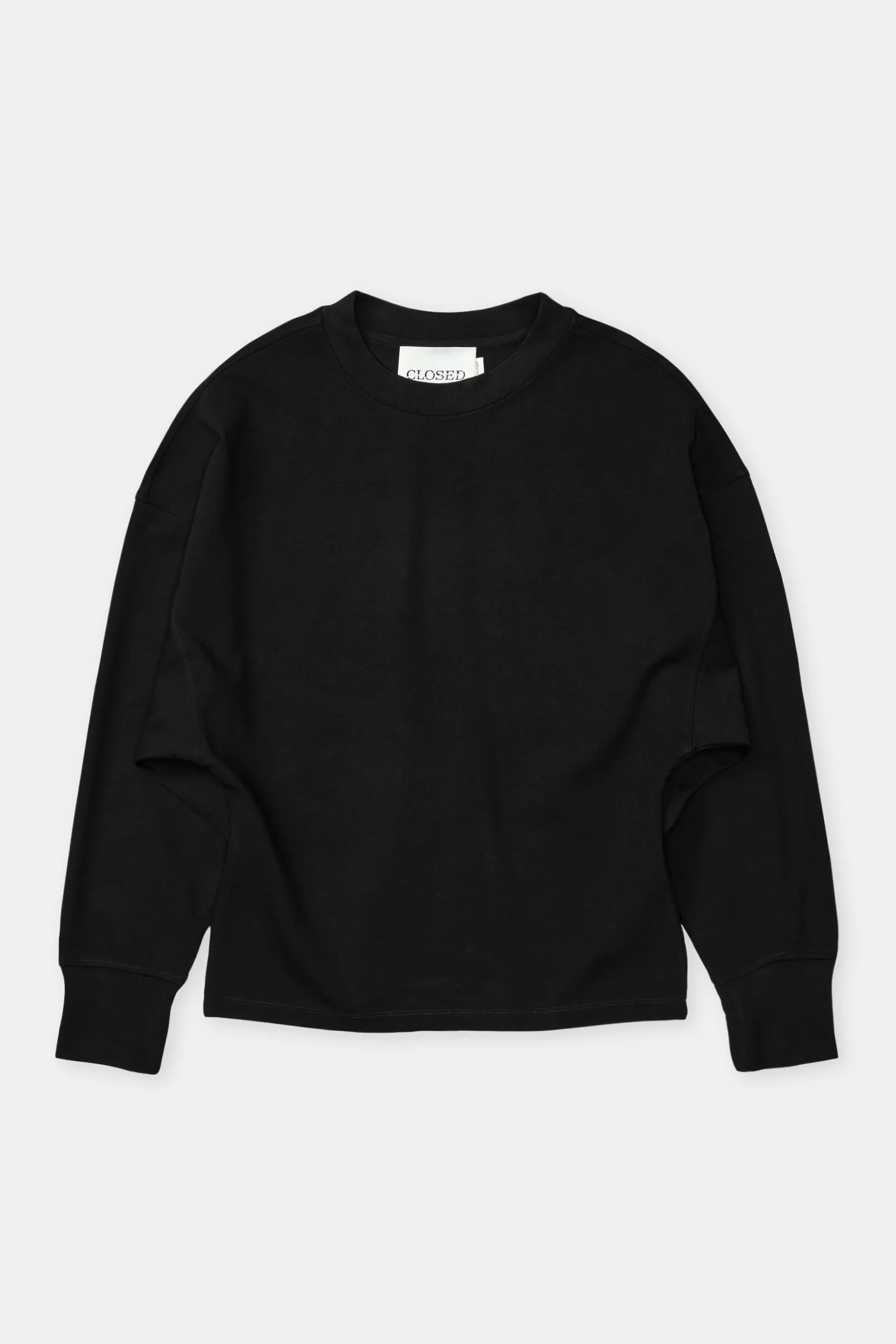 CLOSED Sweatshirts>Sweatshirt Zwart