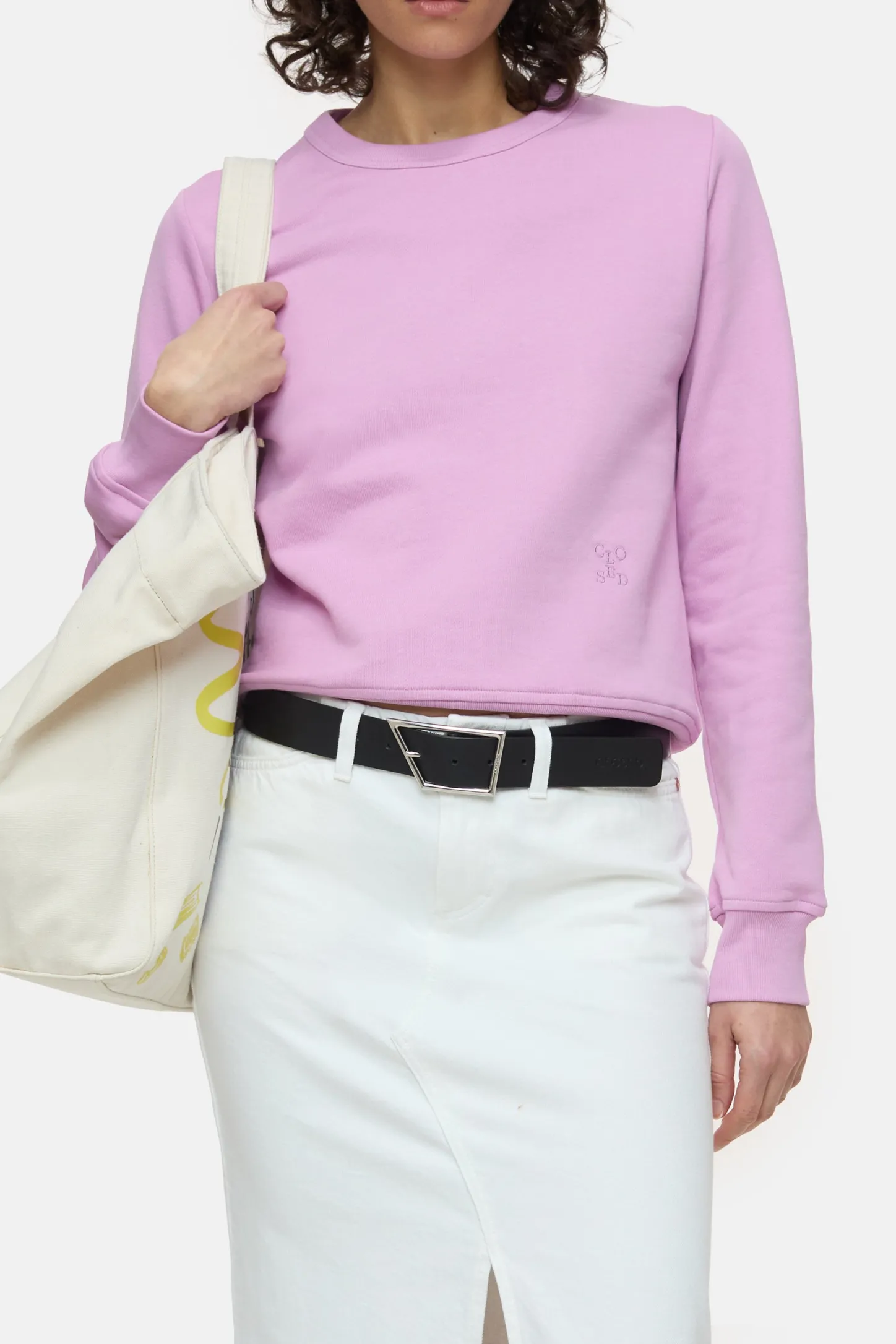CLOSED Sweatshirts>Sweatshirt Roze Pony