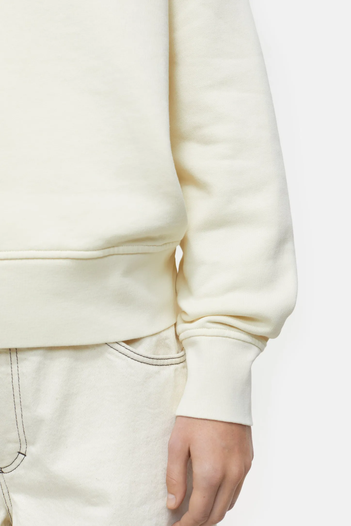 CLOSED Sweatshirts>Sweatshirt Met Logo Vanille Creme