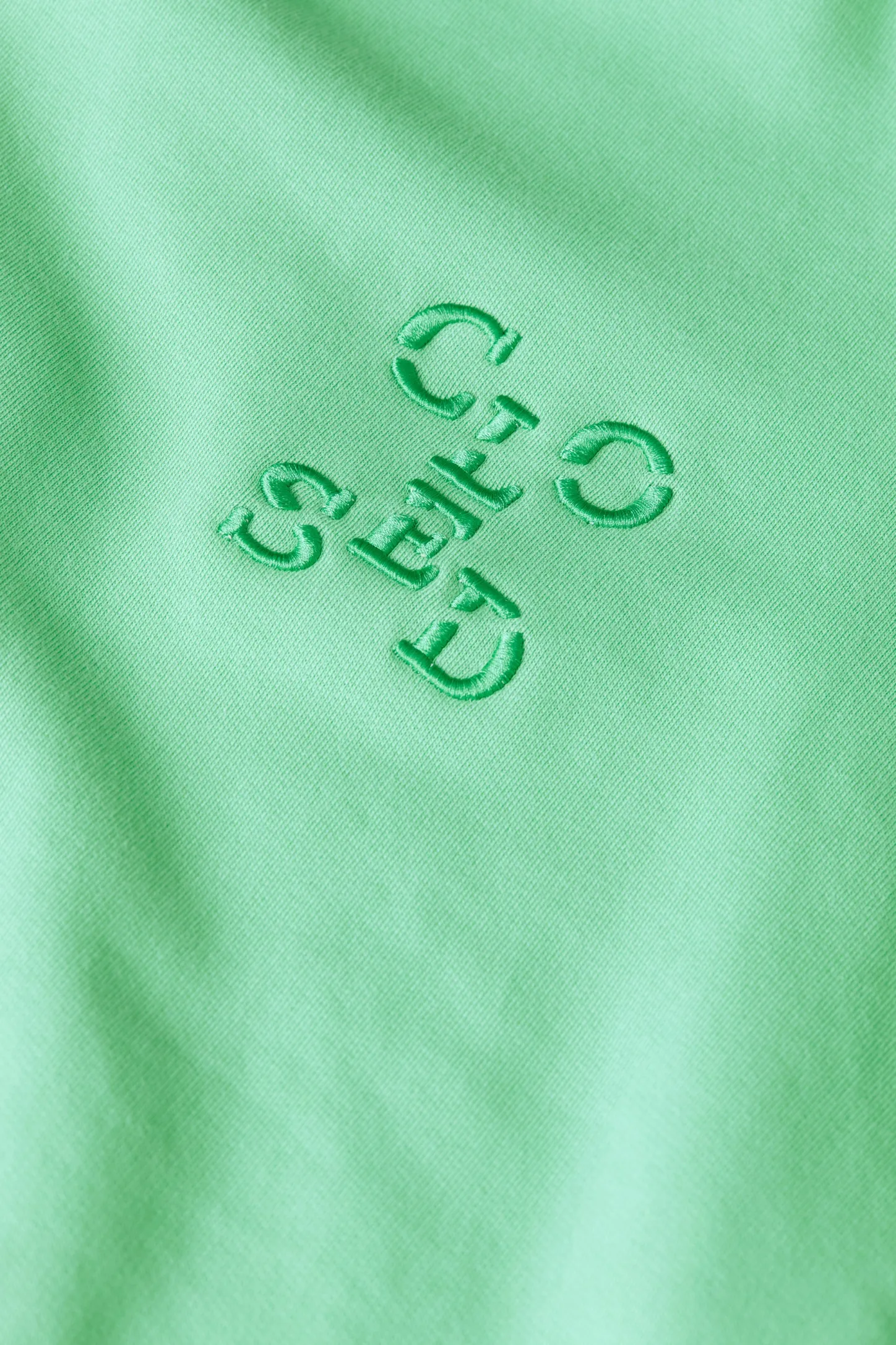 CLOSED Sweatshirts>Sweatshirt Met Logo Groene Schop