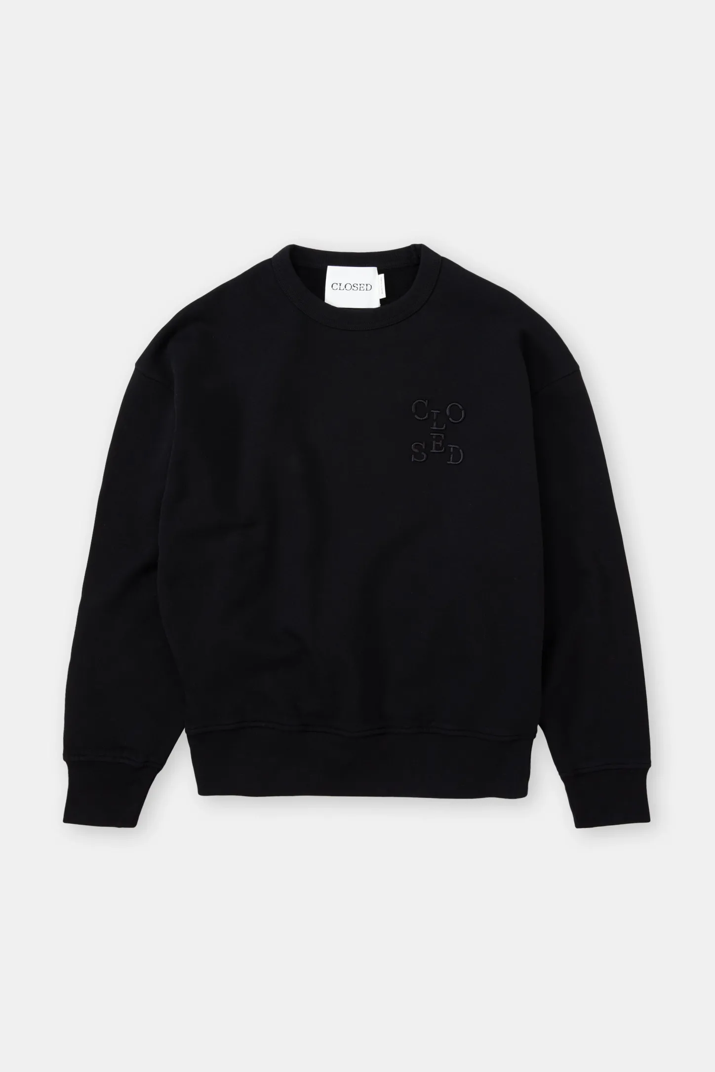 CLOSED Sweatshirts>Sweatshirt Met Logo Zwart