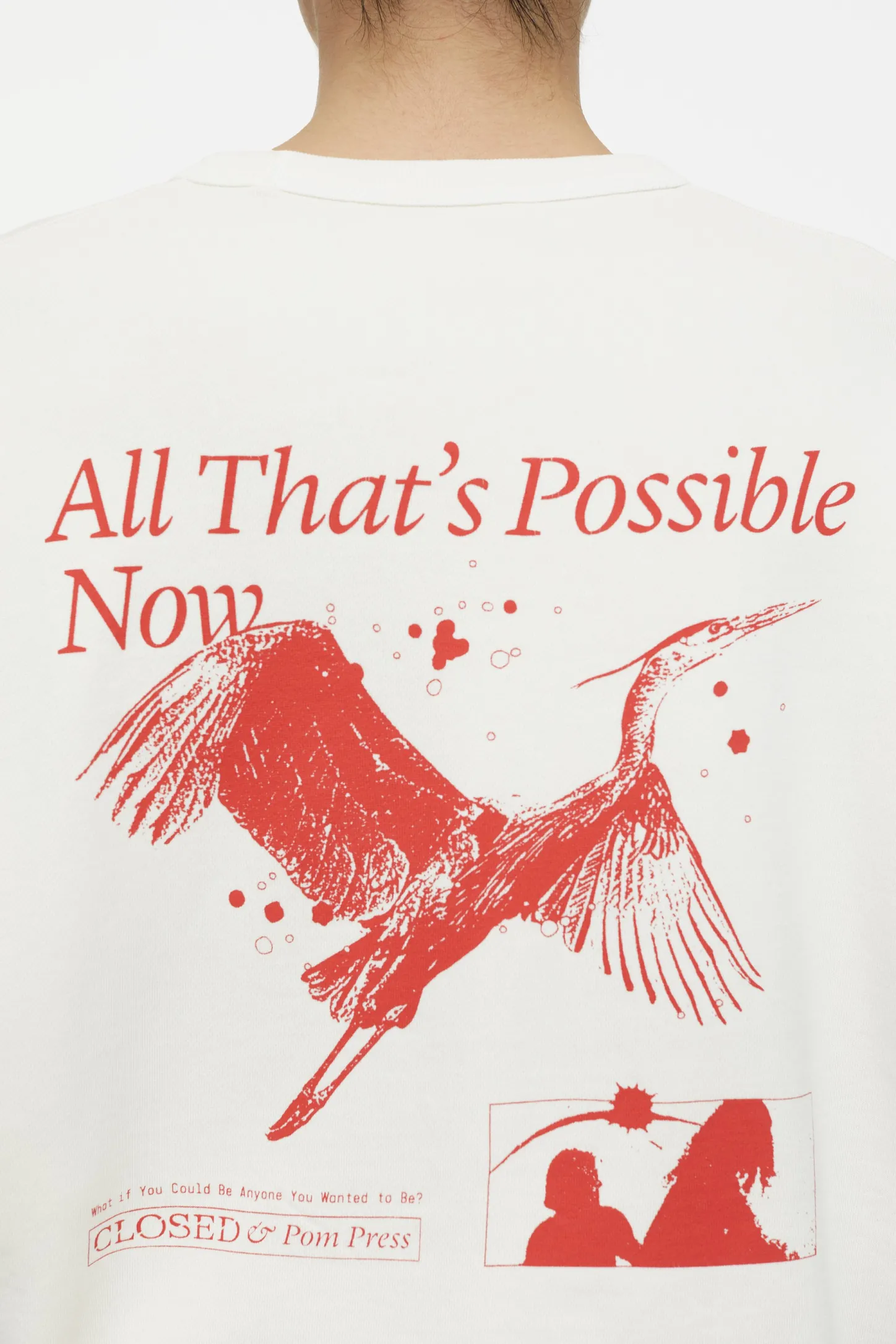 CLOSED Sweatshirts>Sweatshirt Met Print Kalksteen