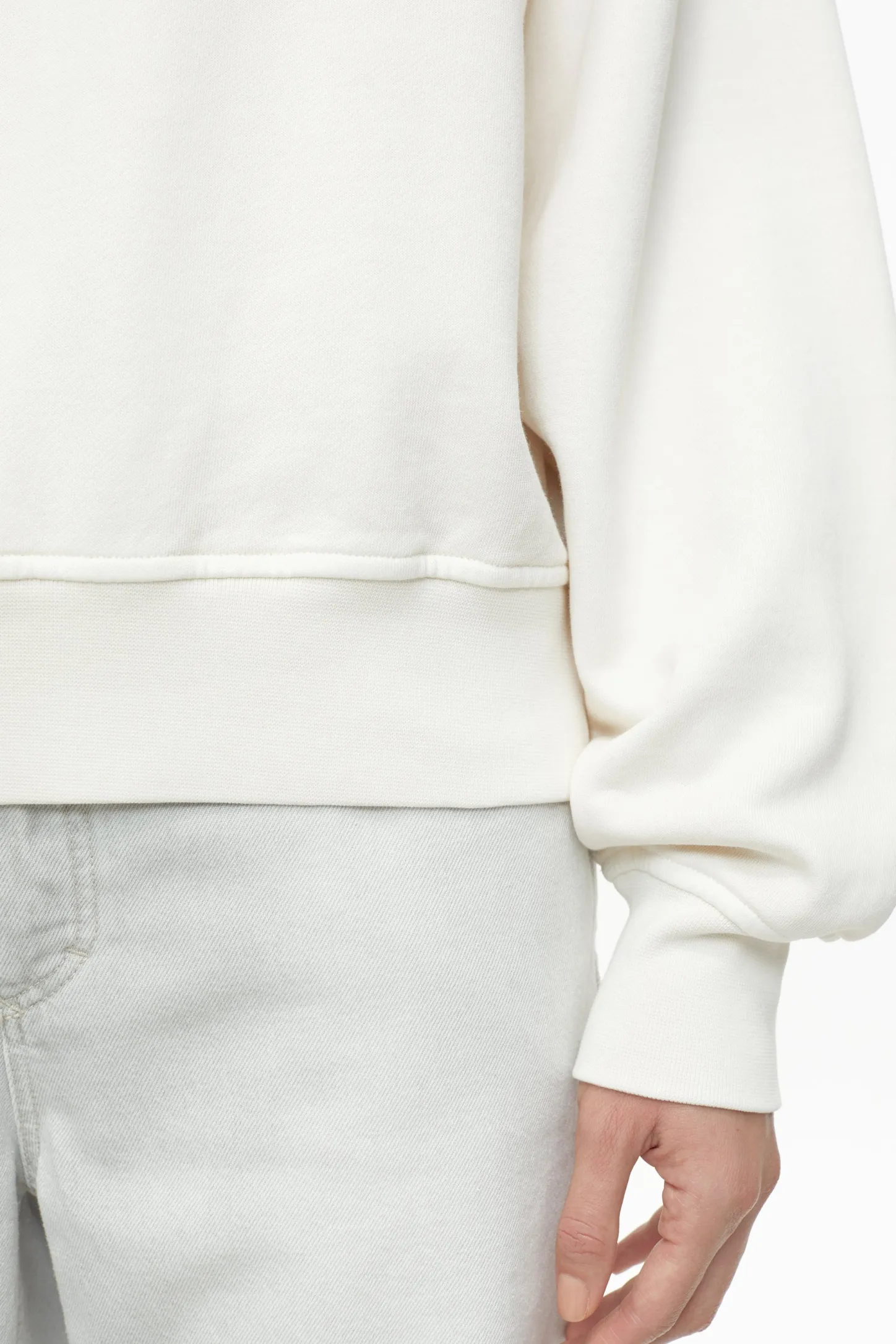 CLOSED Sweatshirts>Sweatshirt Met Print Kalksteen