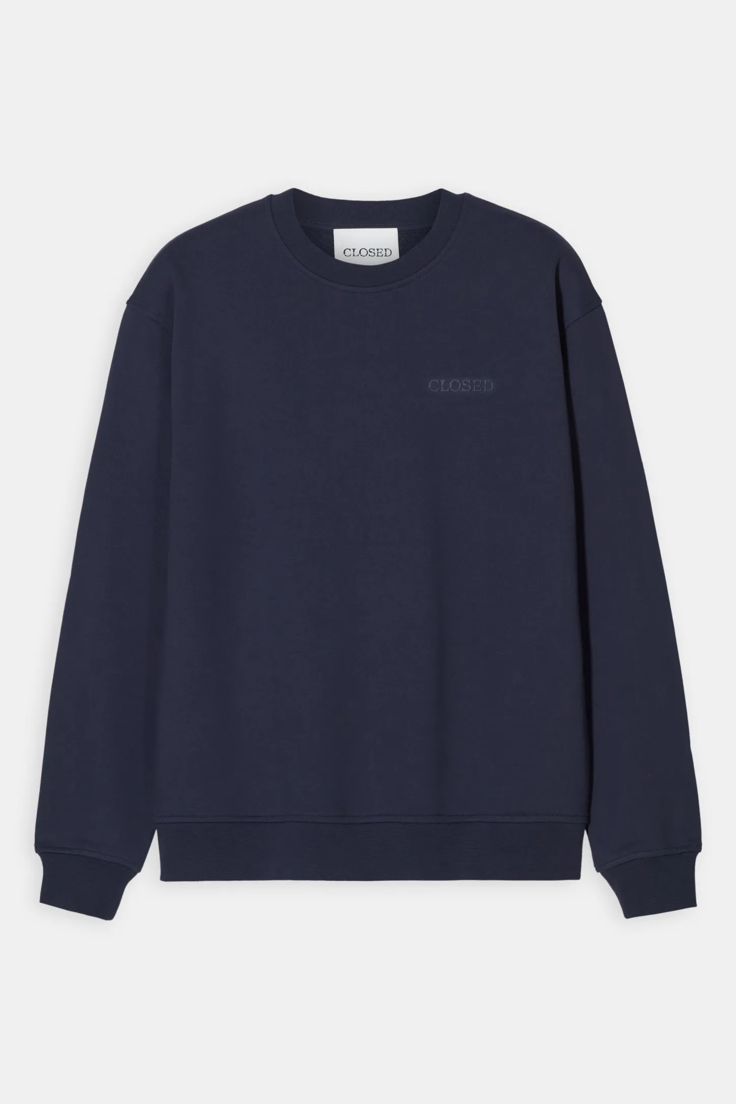 CLOSED Sweatshirts>Sweatshirt Met Ronde Hals Donkere Nacht
