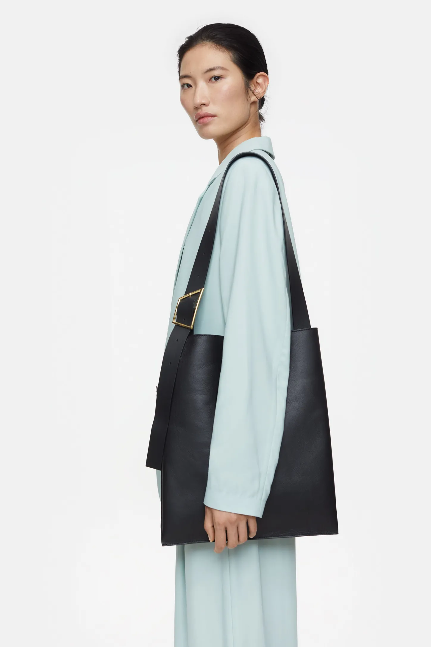 CLOSED Tassen>Tas Leren Zwart