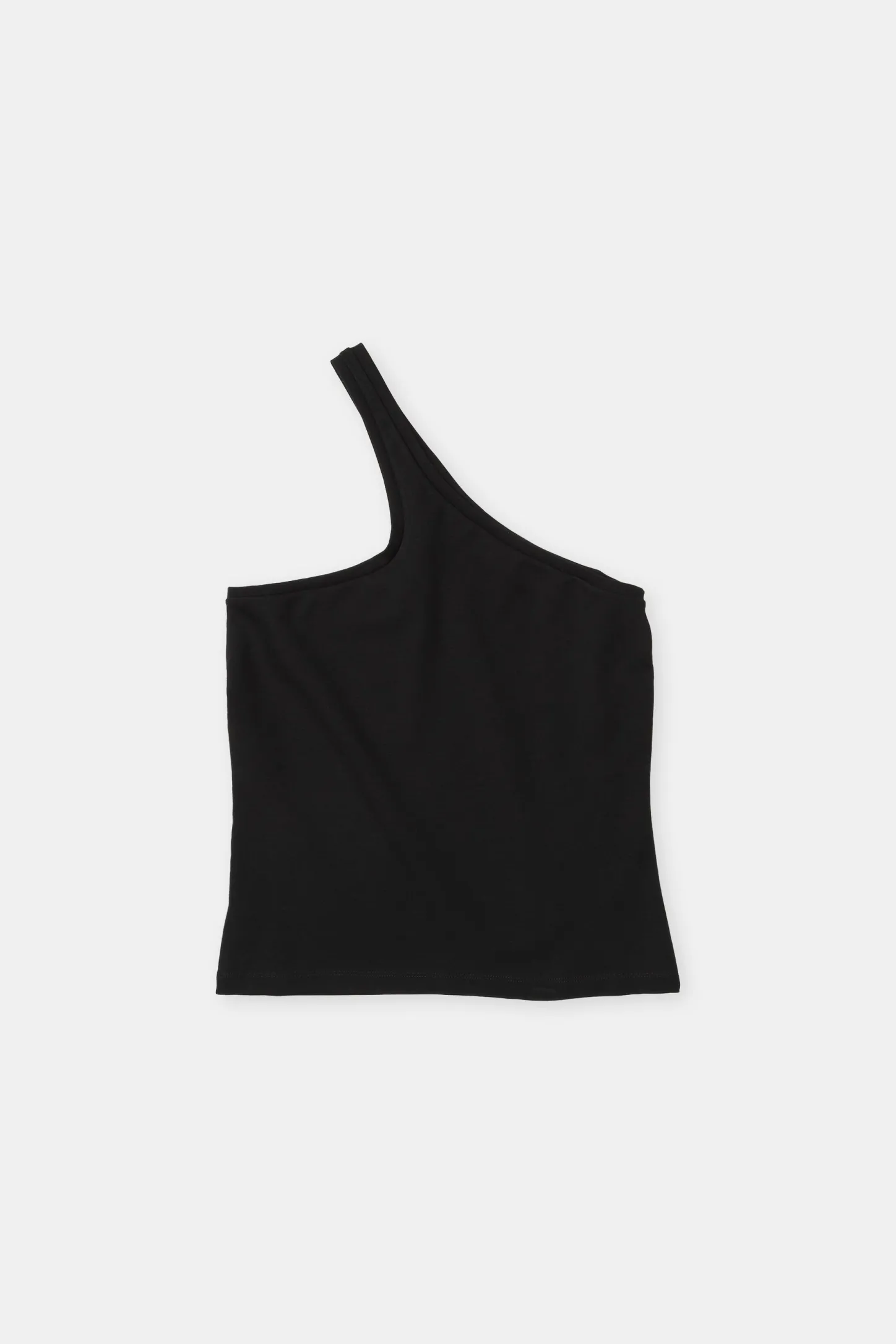 CLOSED T-Shirts>Top Met Een Schouder Zwart