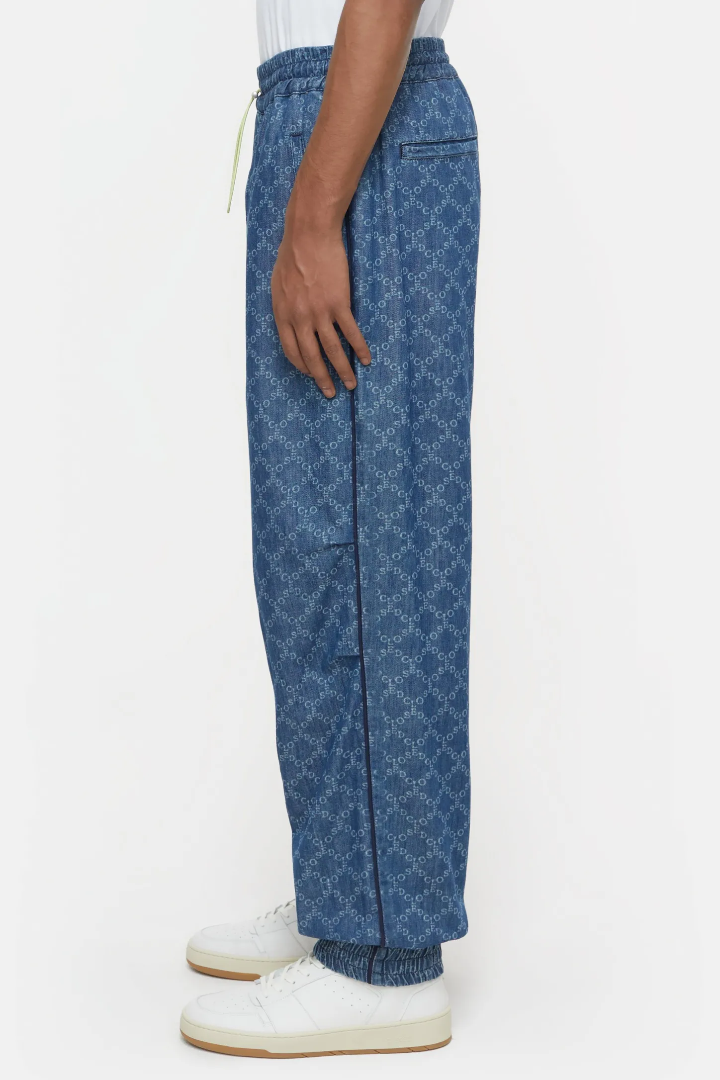 CLOSED Ontspannend>Trainingsbroek Midden Blauw