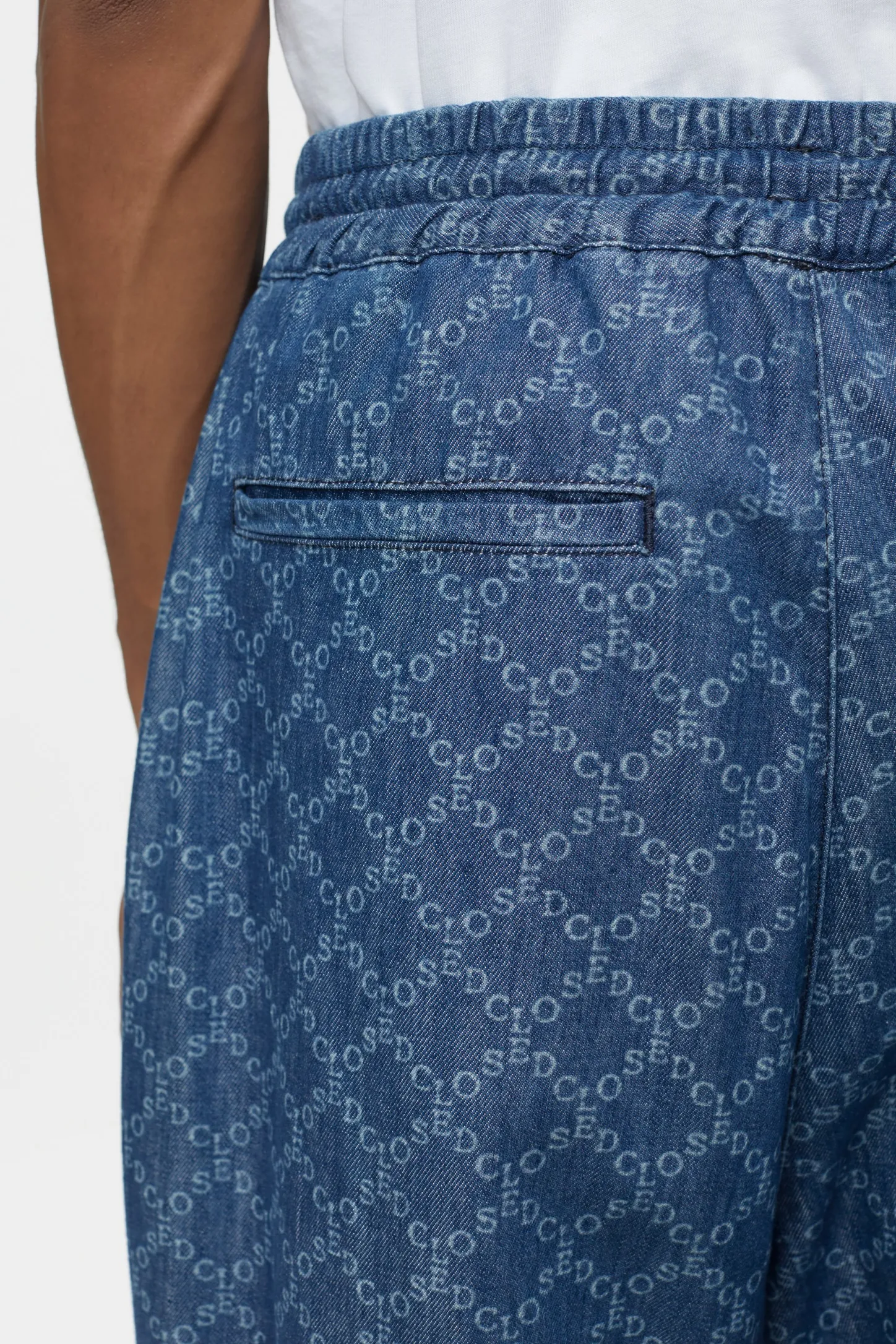 CLOSED Ontspannend>Trainingsbroek Midden Blauw