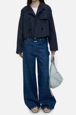 CLOSED Jassen En Jassen>Trenchcoat Blauwe Ruimte