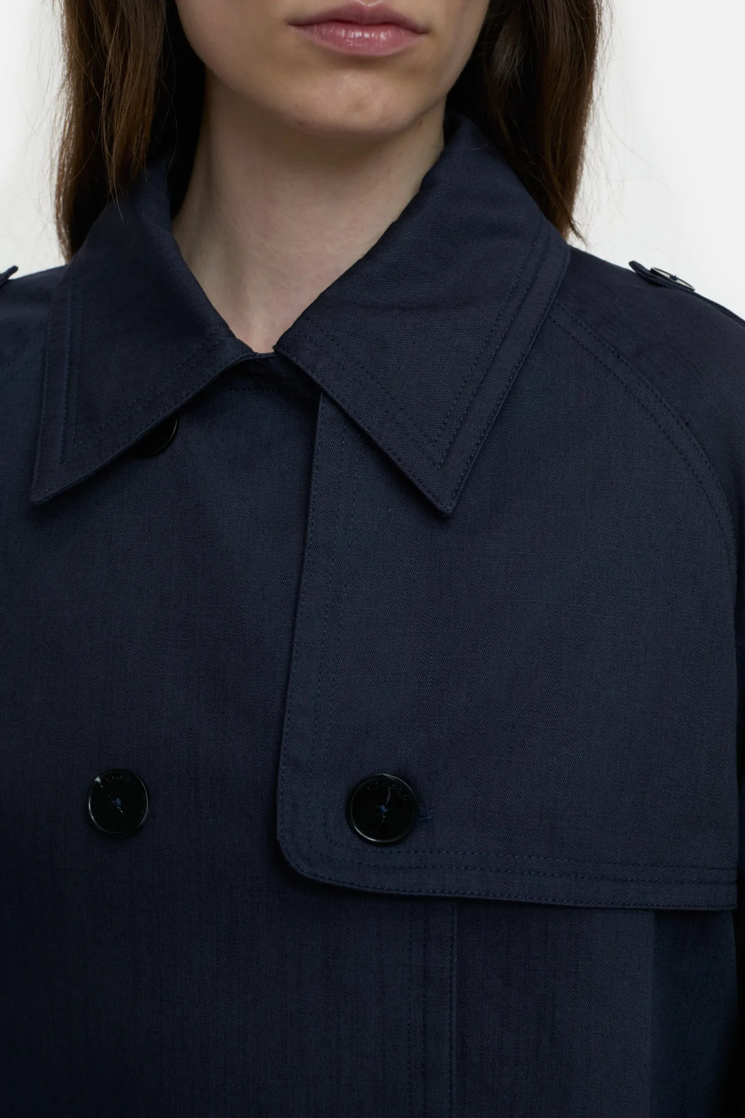 CLOSED Jassen En Jassen>Trenchcoat Blauwe Ruimte